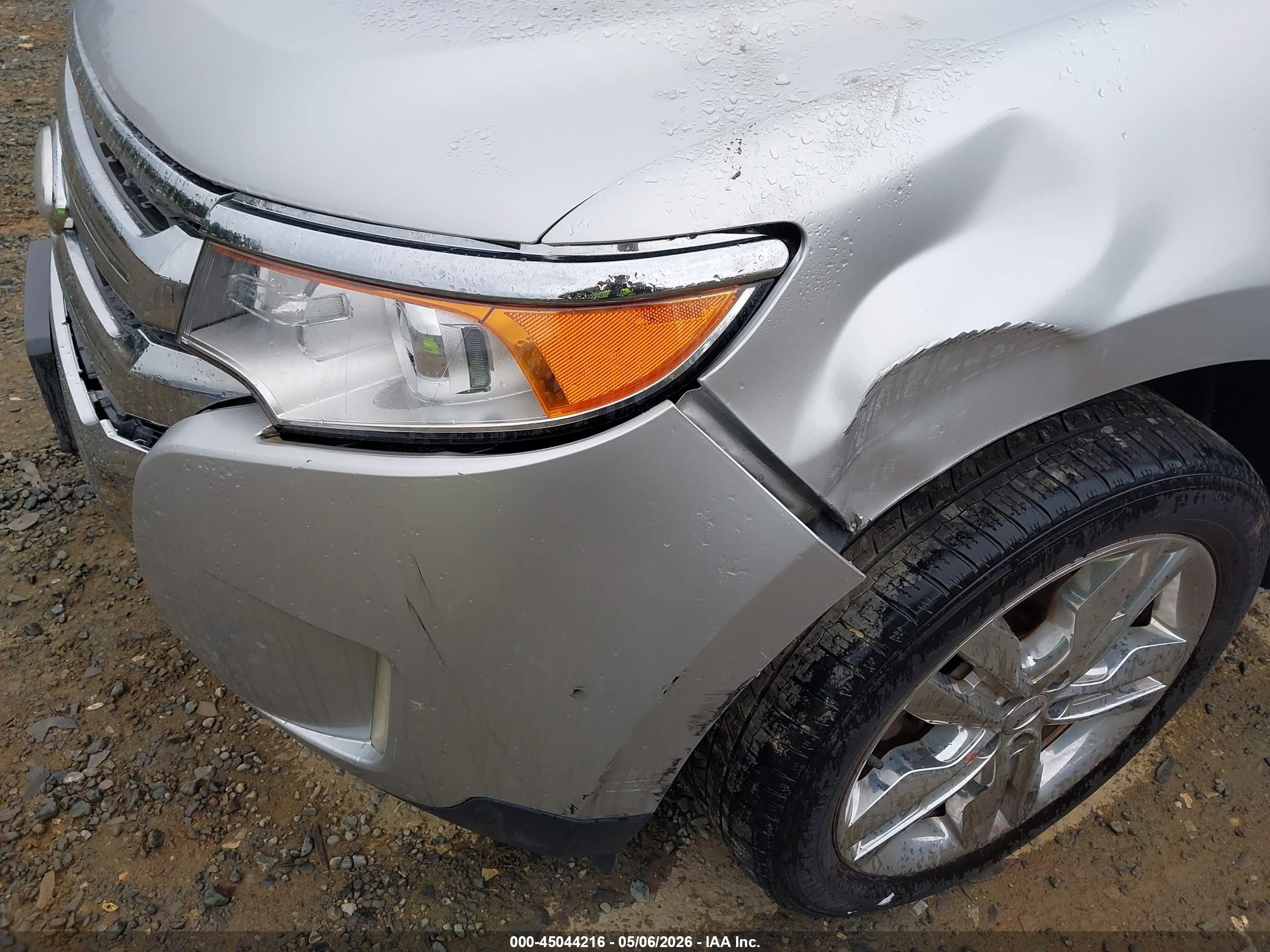 2013 Ford Edge Limited Silver vin: 2FMDK3KC4DBB50956