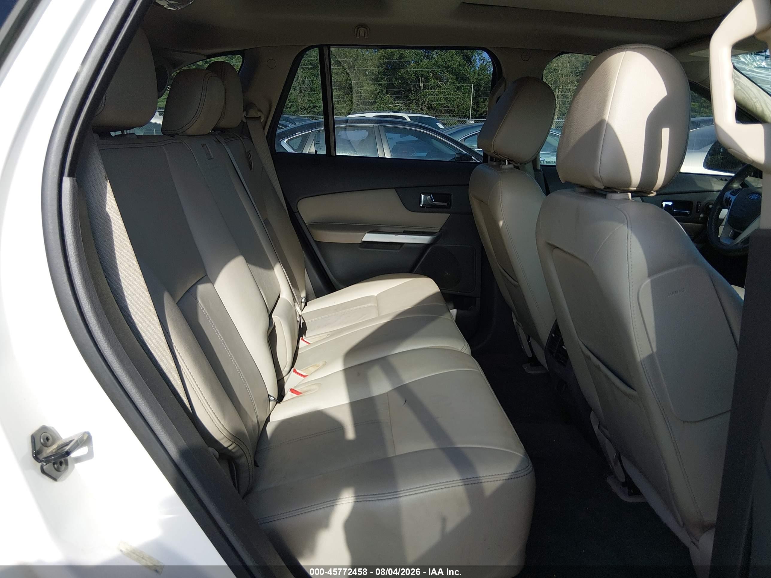 2013 Ford Edge Limited Белый vin: 2FMDK3KC4DBC05289