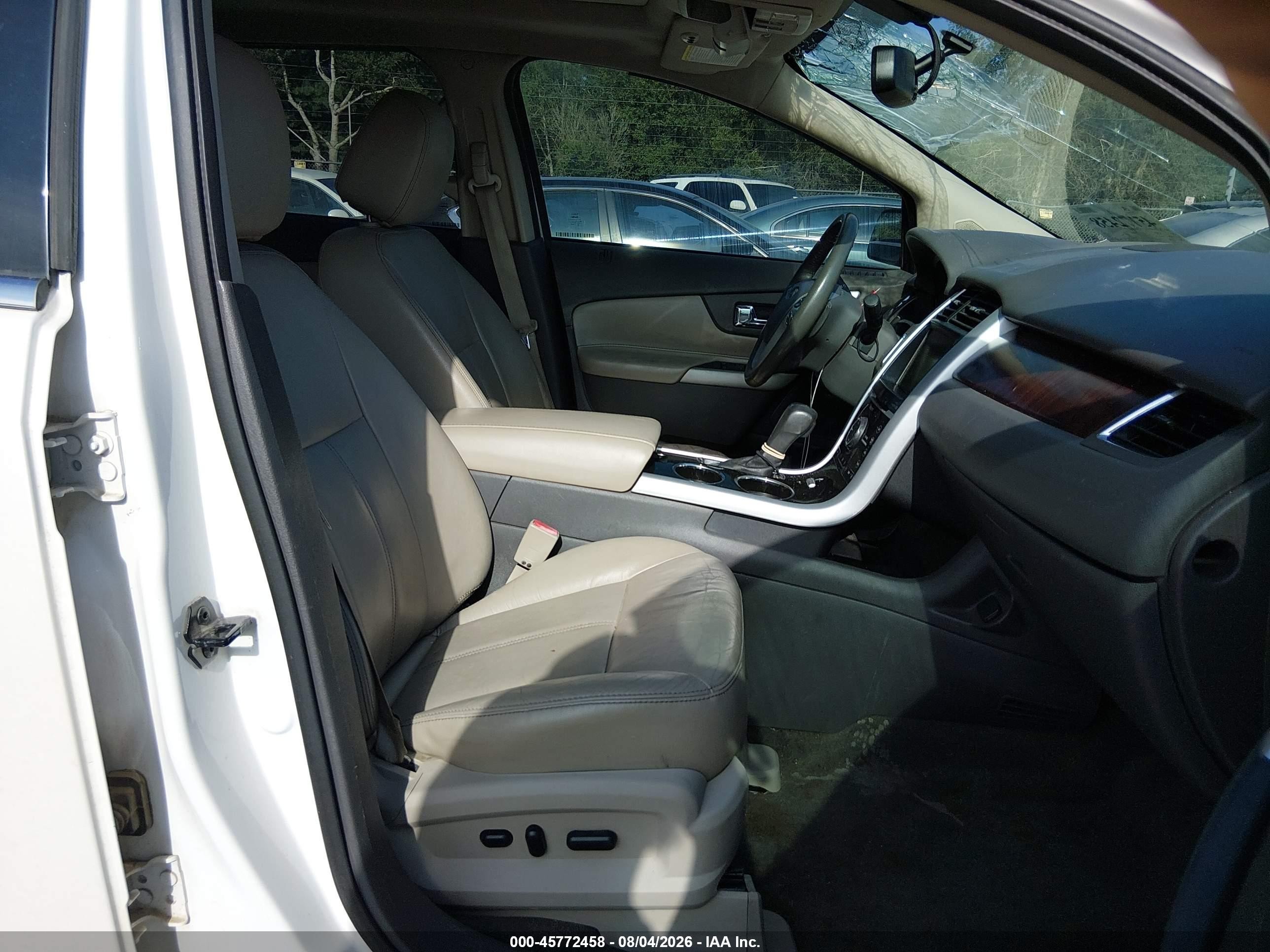 2013 Ford Edge Limited Белый vin: 2FMDK3KC4DBC05289