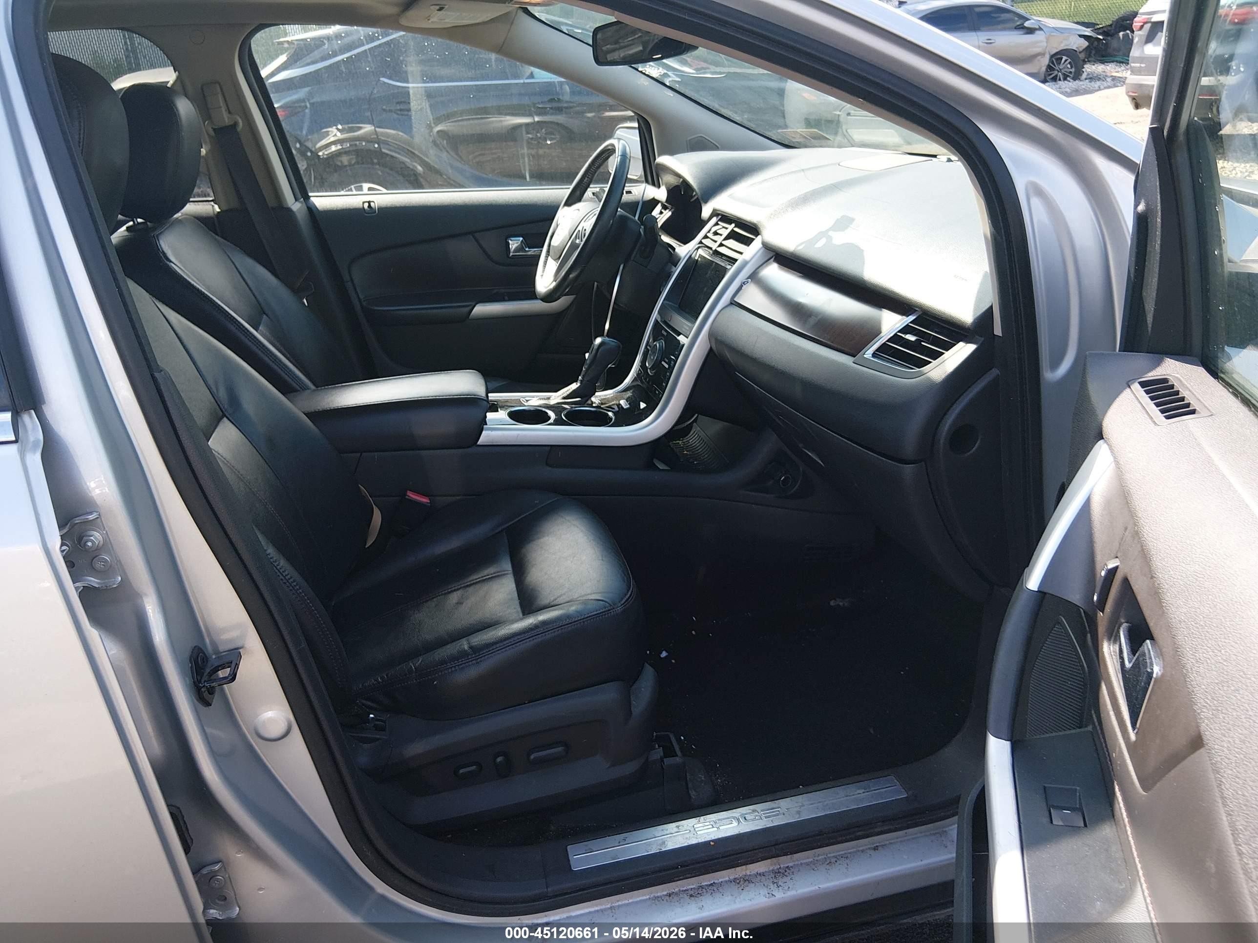 2013 Ford Edge Limited Silver vin: 2FMDK3KC4DBC36834