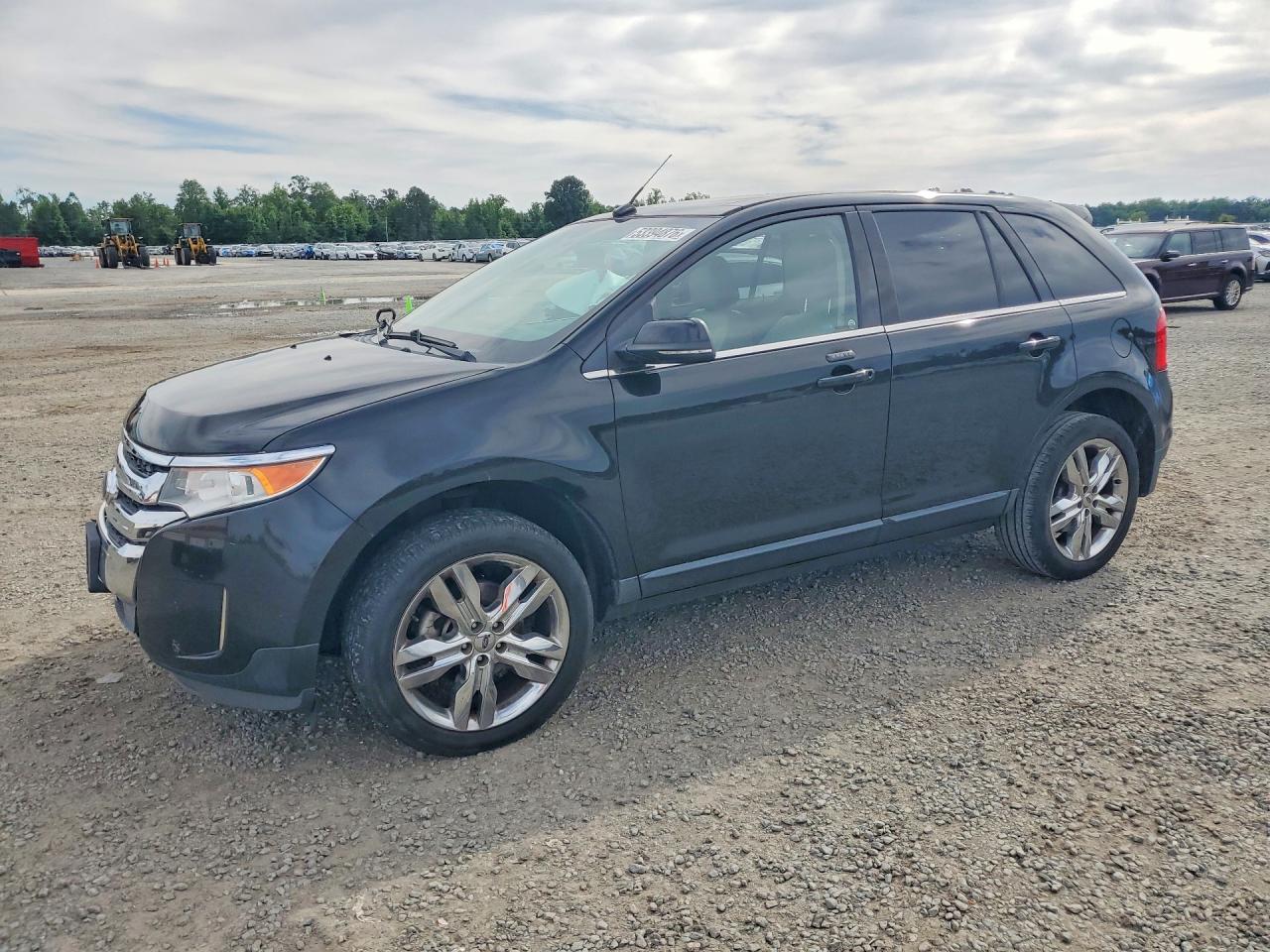 2013 Ford Edge Limited Black vin: 2FMDK3KC4DBC83524
