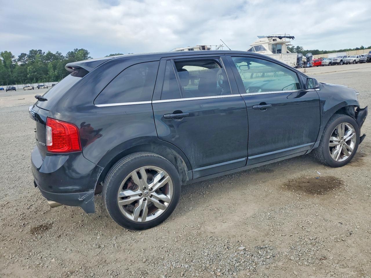 2013 Ford Edge Limited Black vin: 2FMDK3KC4DBC83524