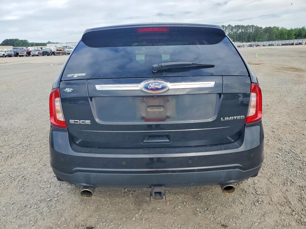 2013 Ford Edge Limited Black vin: 2FMDK3KC4DBC83524