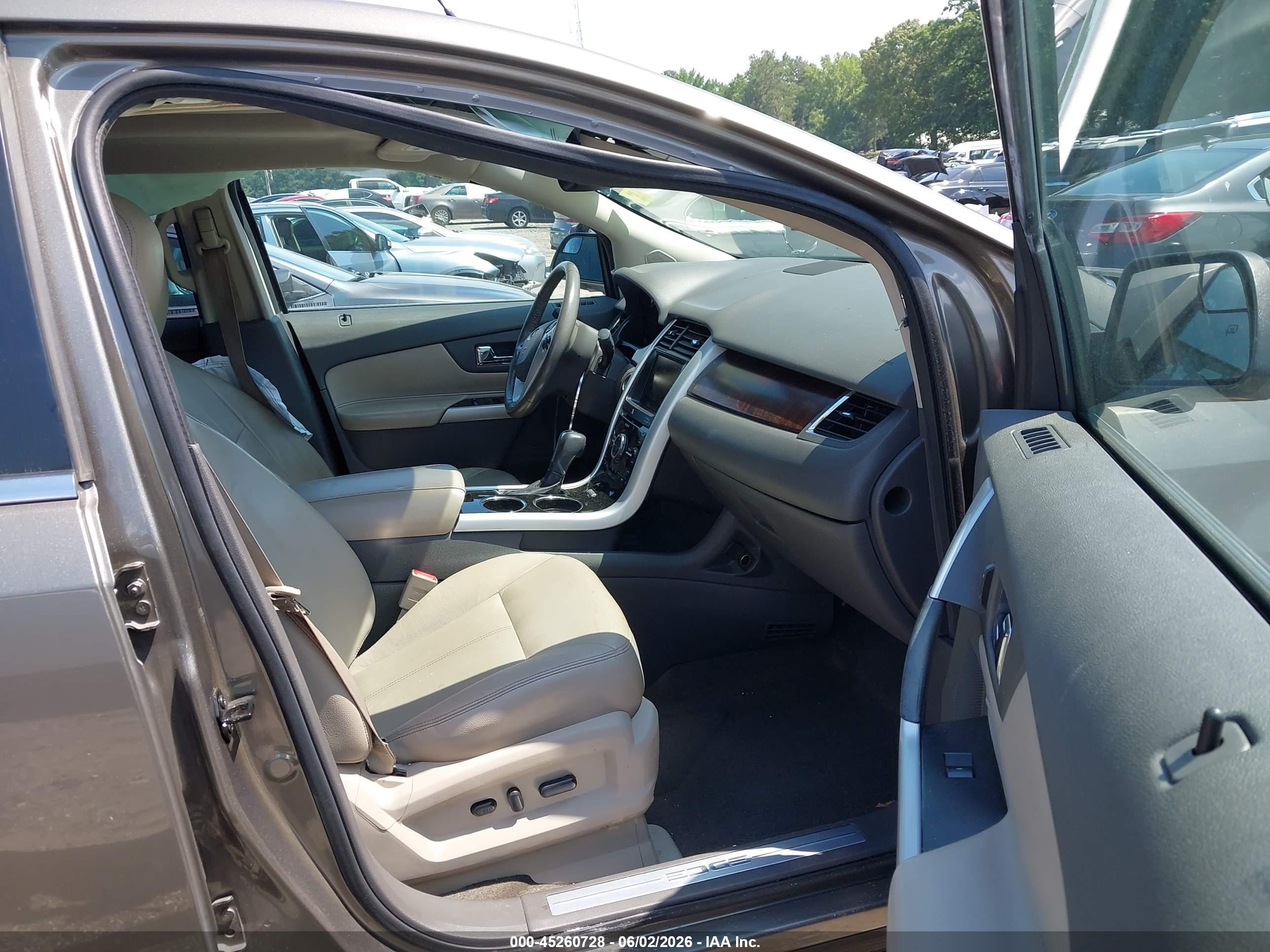 2013 Ford Edge Limited Gray vin: 2FMDK3KC4DBE30490