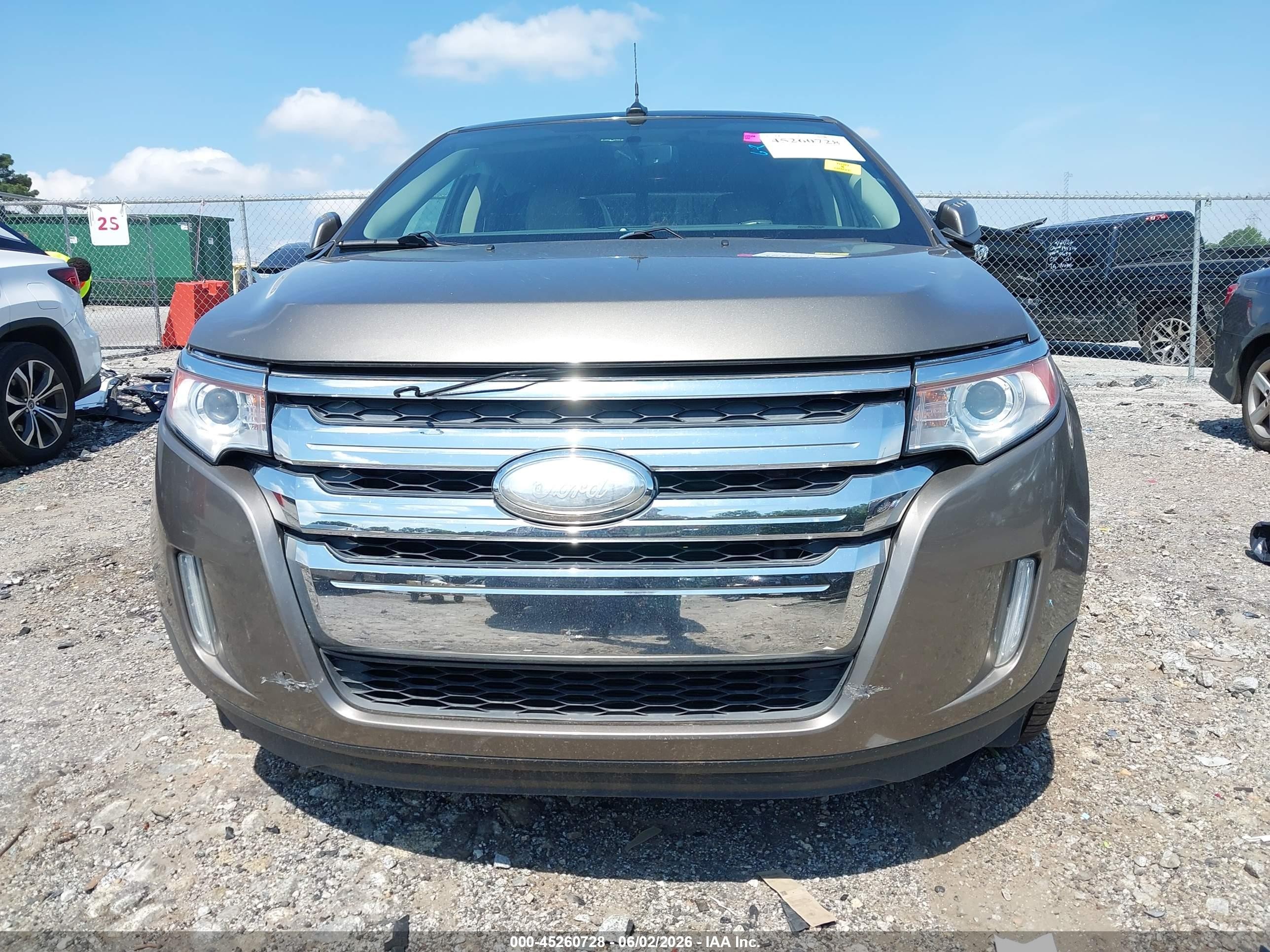 2013 Ford Edge Limited Gray vin: 2FMDK3KC4DBE30490