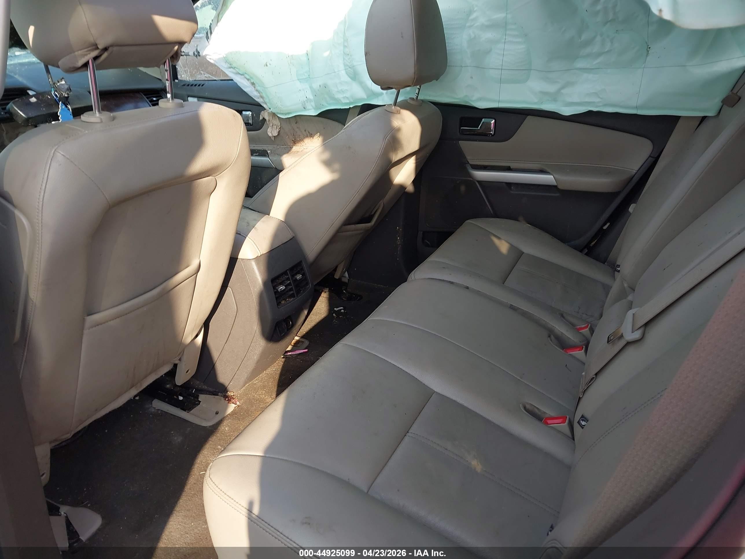 2014 Ford Edge Limited White vin: 2FMDK3KC4EBA32519