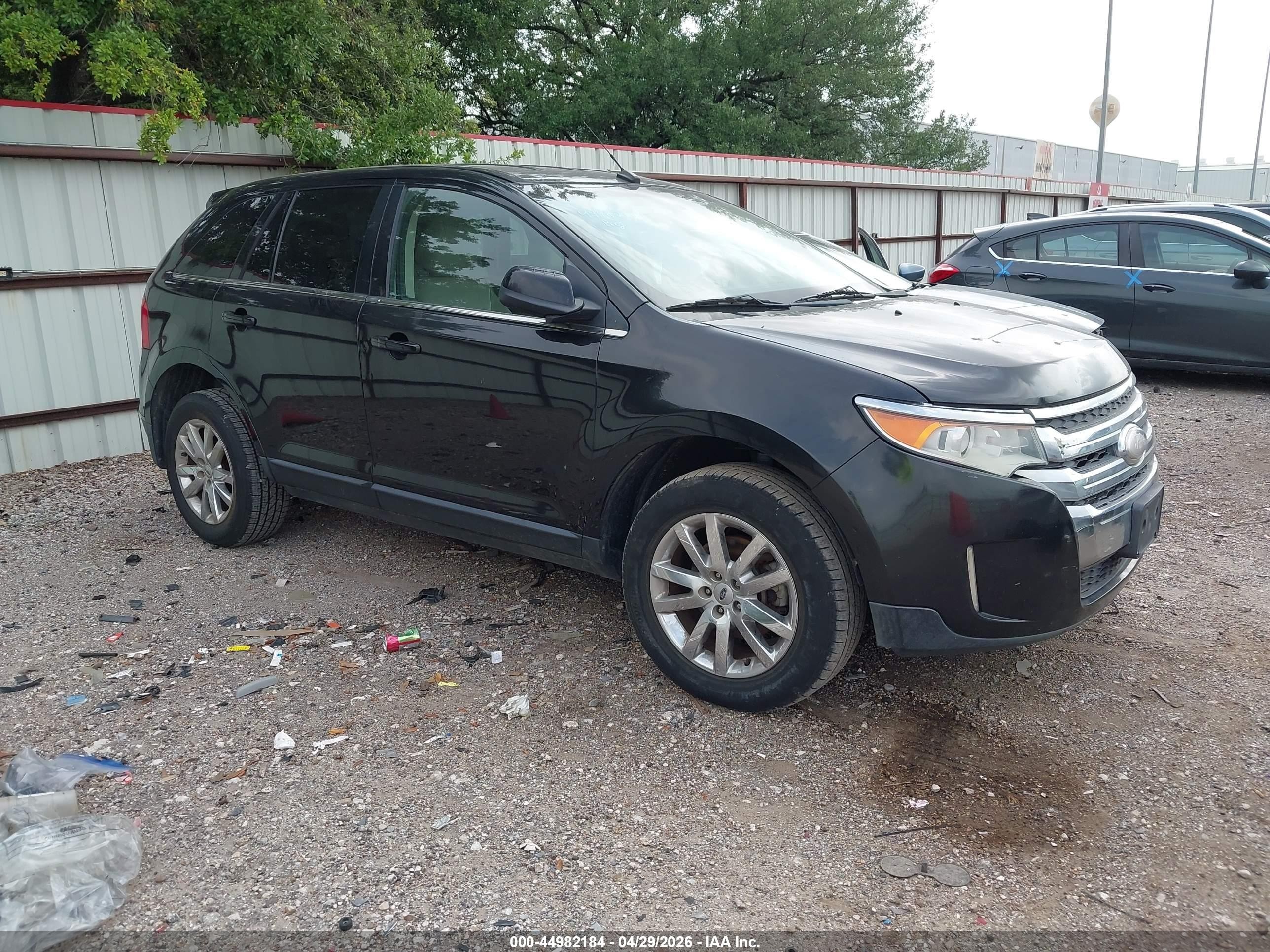 2014 Ford Edge Limited Black vin: 2FMDK3KC4EBA41852