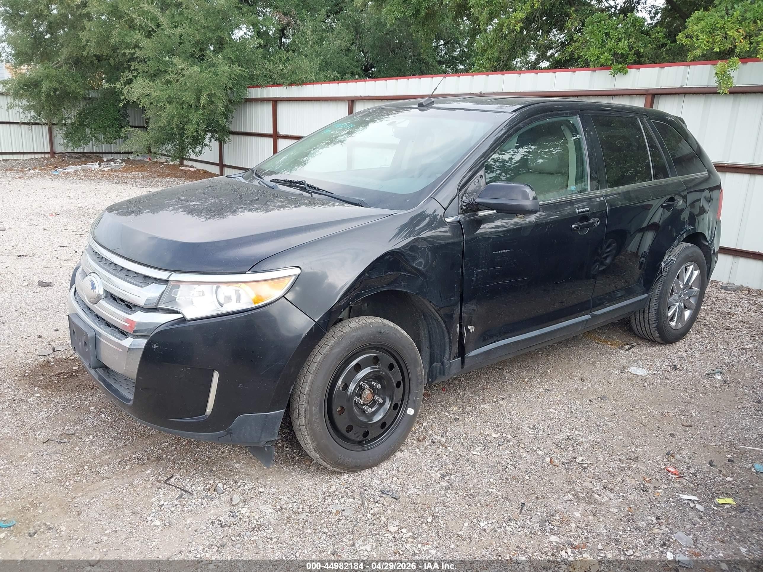 2014 Ford Edge Limited Black vin: 2FMDK3KC4EBA41852
