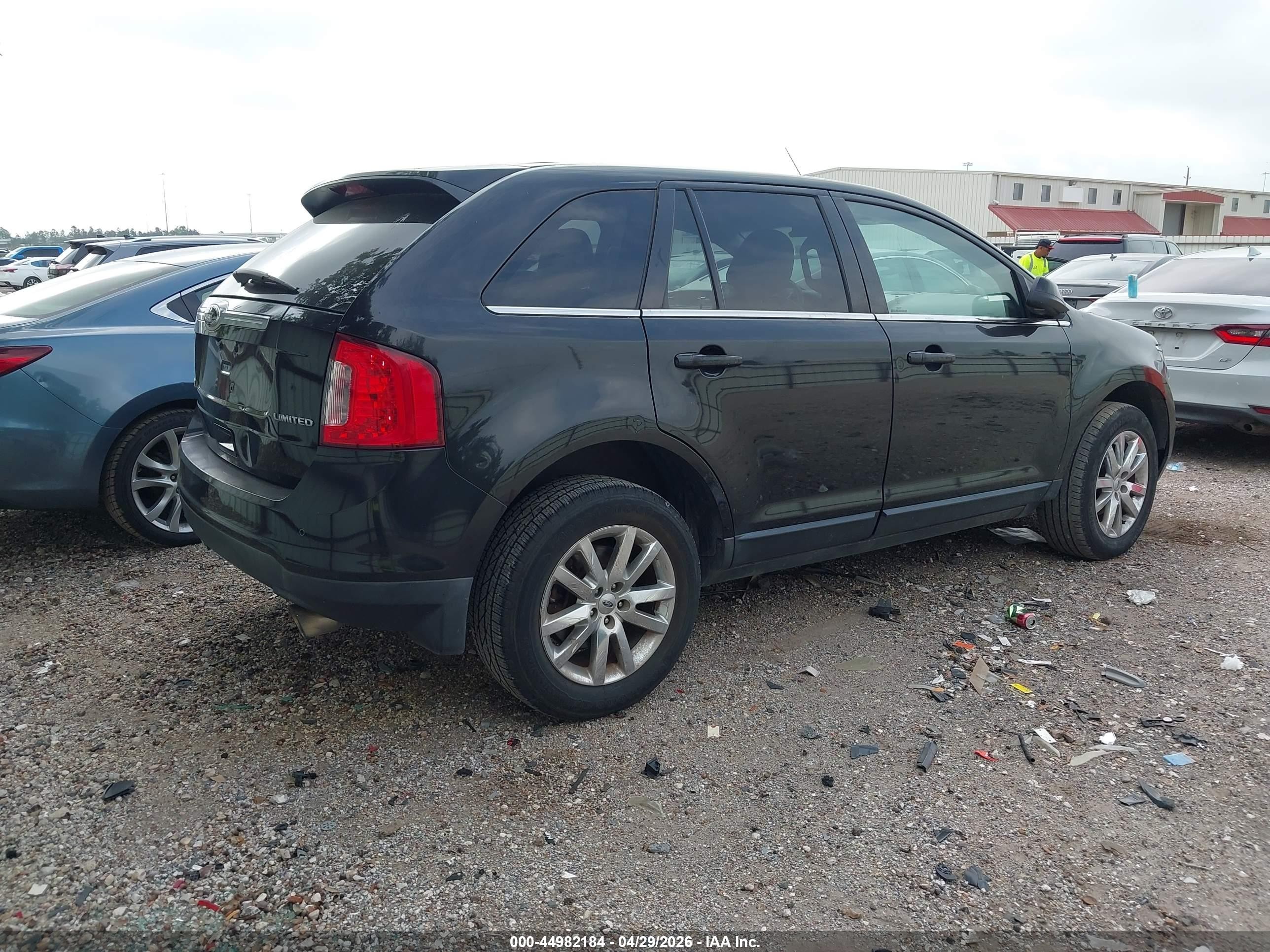 2014 Ford Edge Limited Black vin: 2FMDK3KC4EBA41852