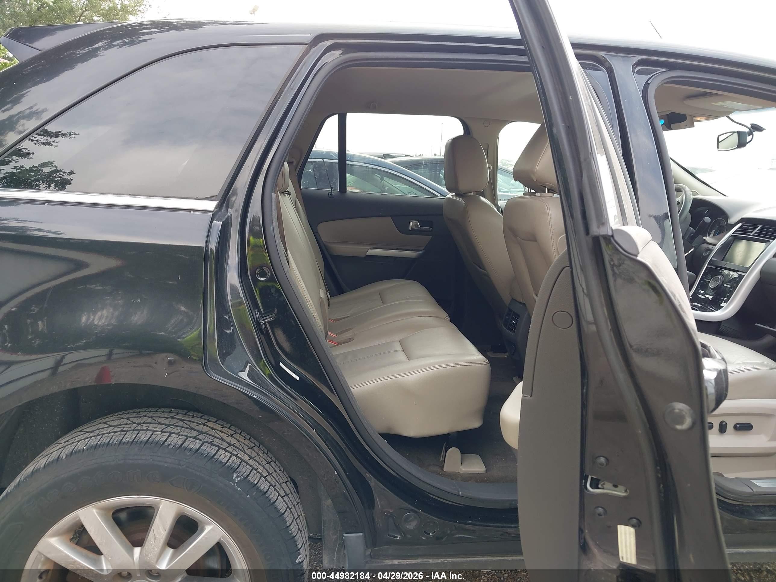 2014 Ford Edge Limited Black vin: 2FMDK3KC4EBA41852
