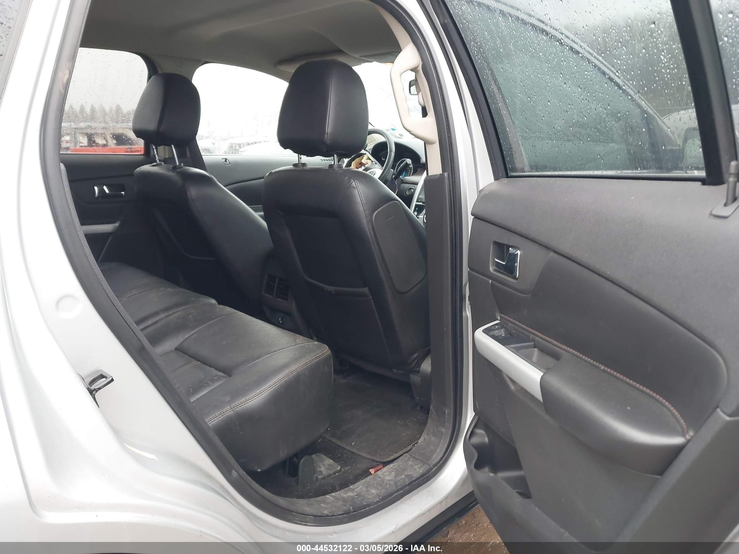 2014 Ford Edge Limited Silver vin: 2FMDK3KC4EBA57775