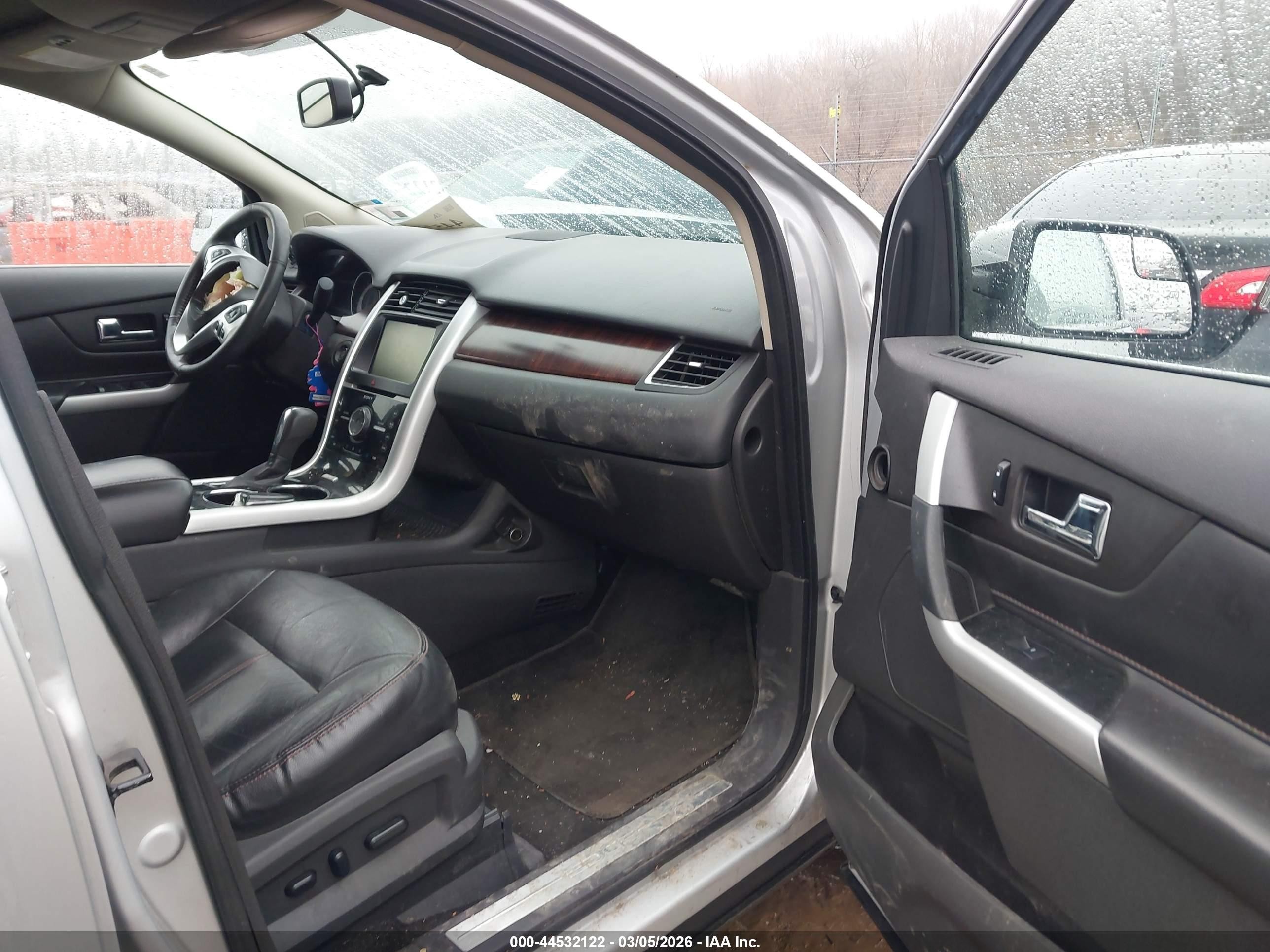 2014 Ford Edge Limited Silver vin: 2FMDK3KC4EBA57775