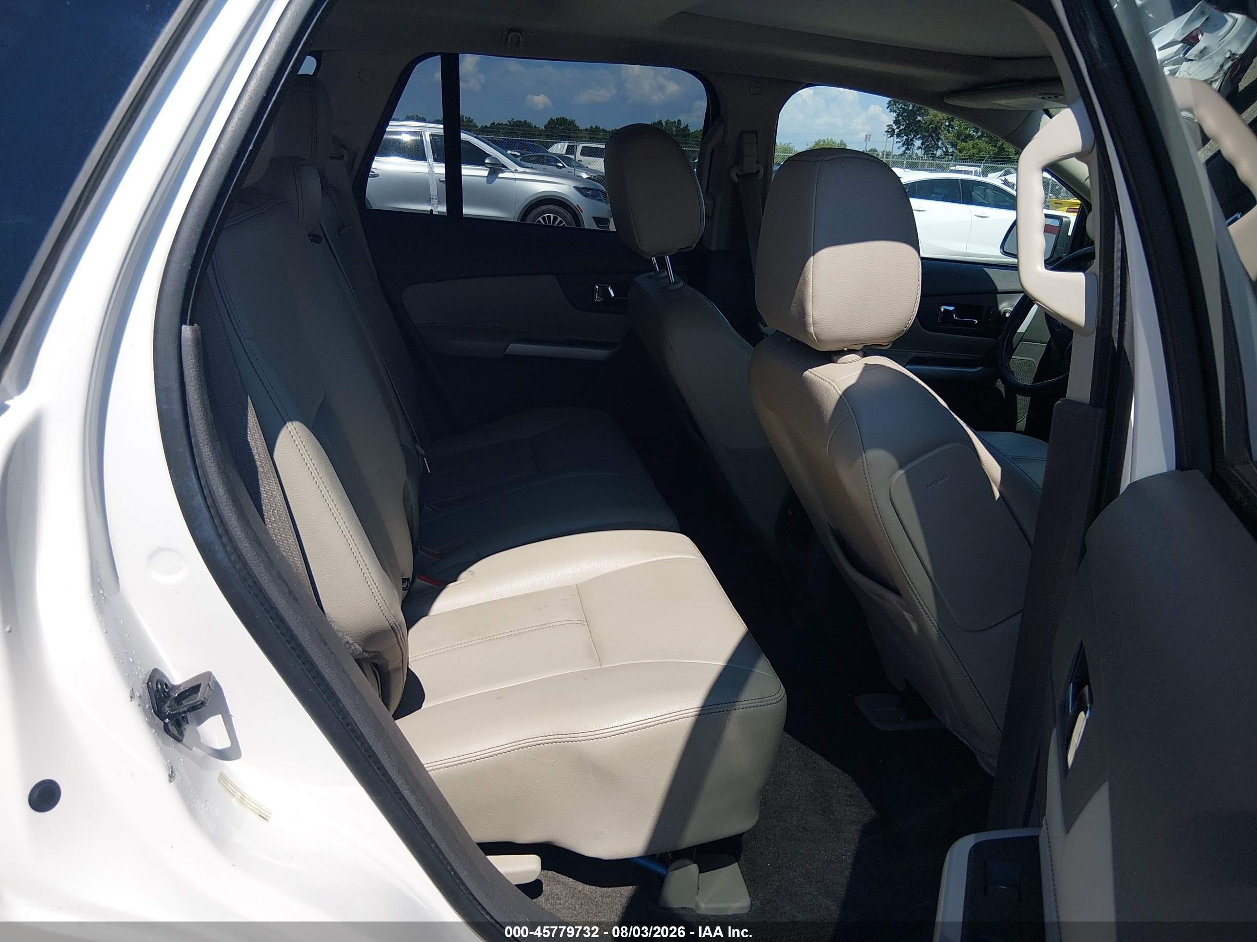 2014 Ford Edge Limited Белый vin: 2FMDK3KC4EBB72604