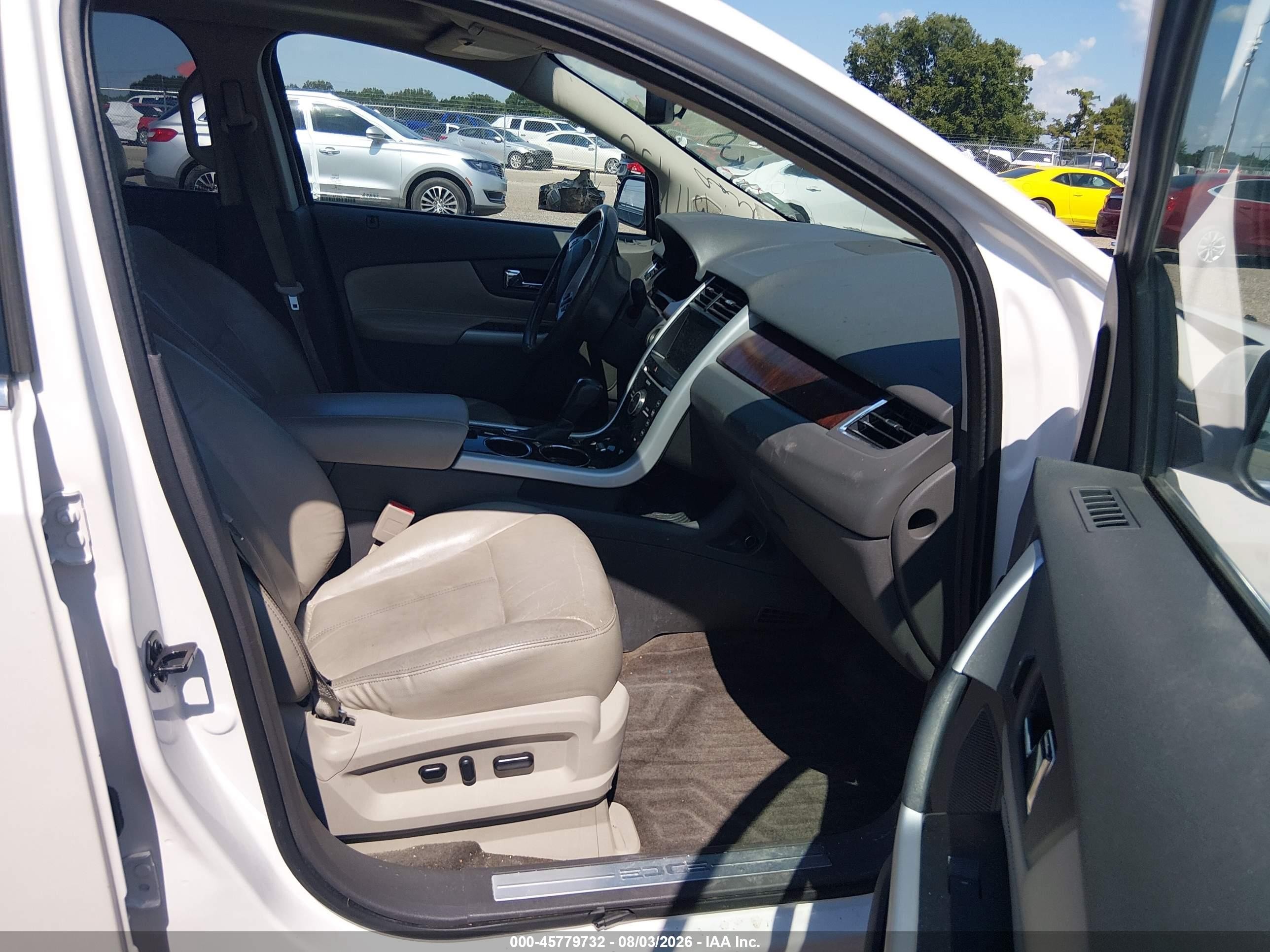 2014 Ford Edge Limited Белый vin: 2FMDK3KC4EBB72604