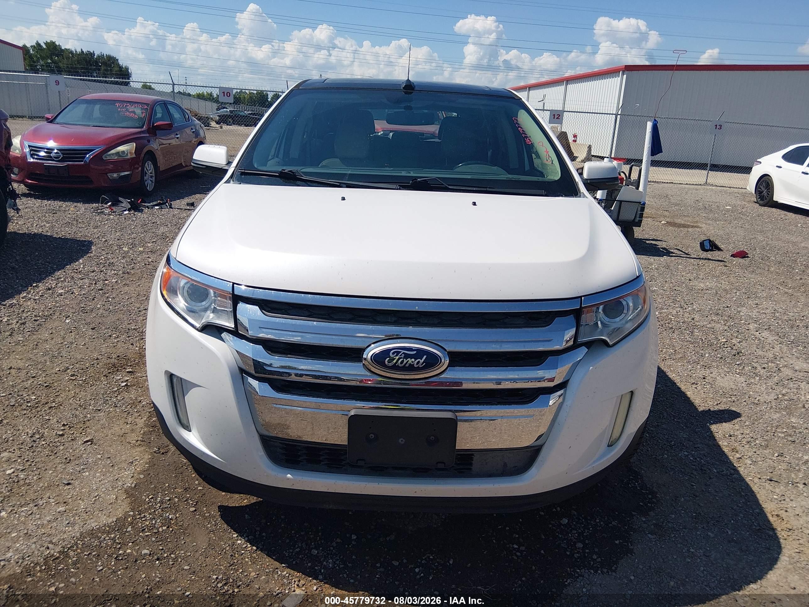 2014 Ford Edge Limited Белый vin: 2FMDK3KC4EBB72604