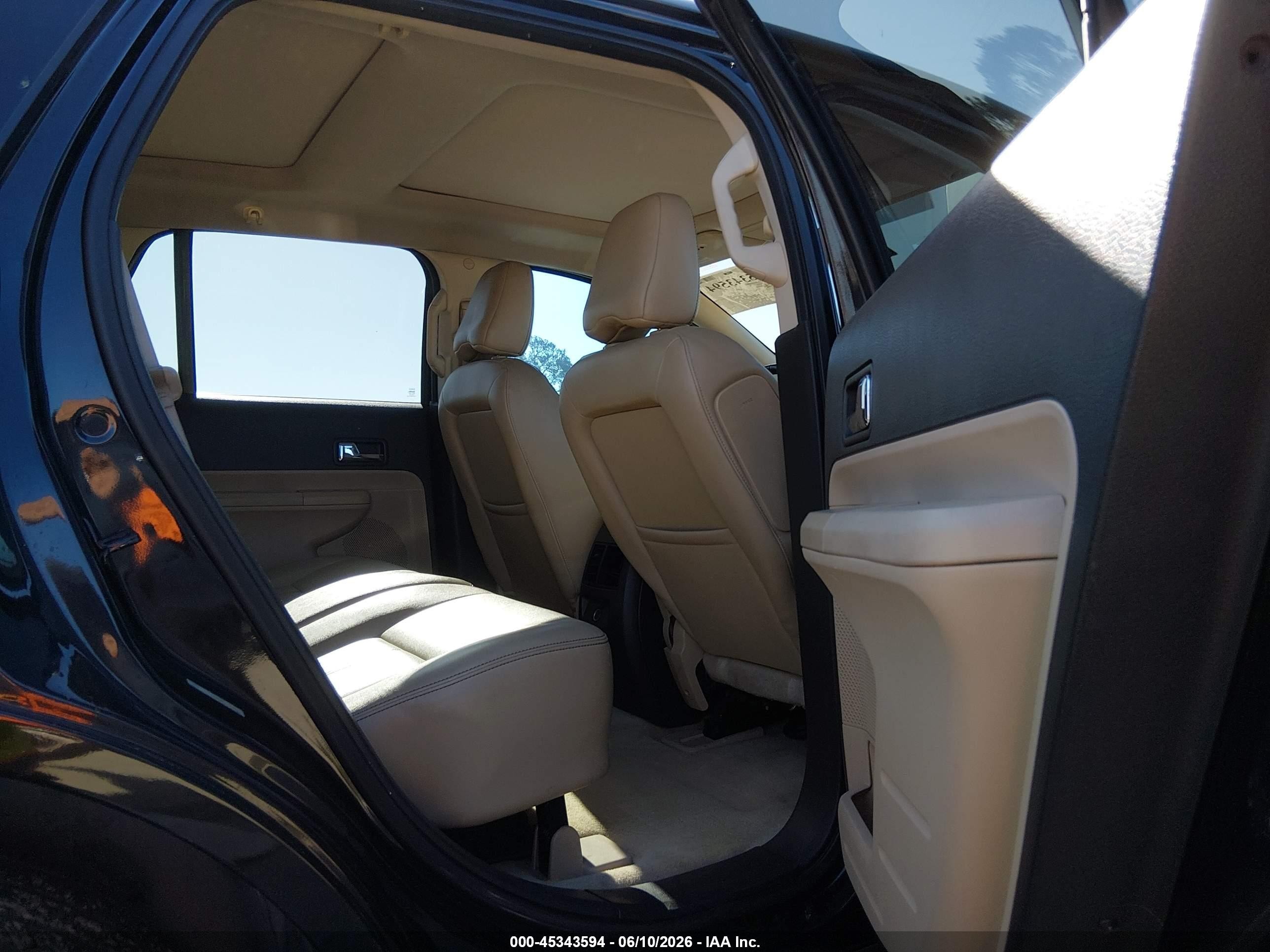 2010 Ford Edge Limited Black vin: 2FMDK3KC5ABA08921