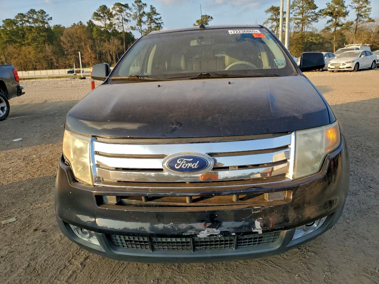 2010 Ford Edge Limited Black vin: 2FMDK3KC5ABA52644