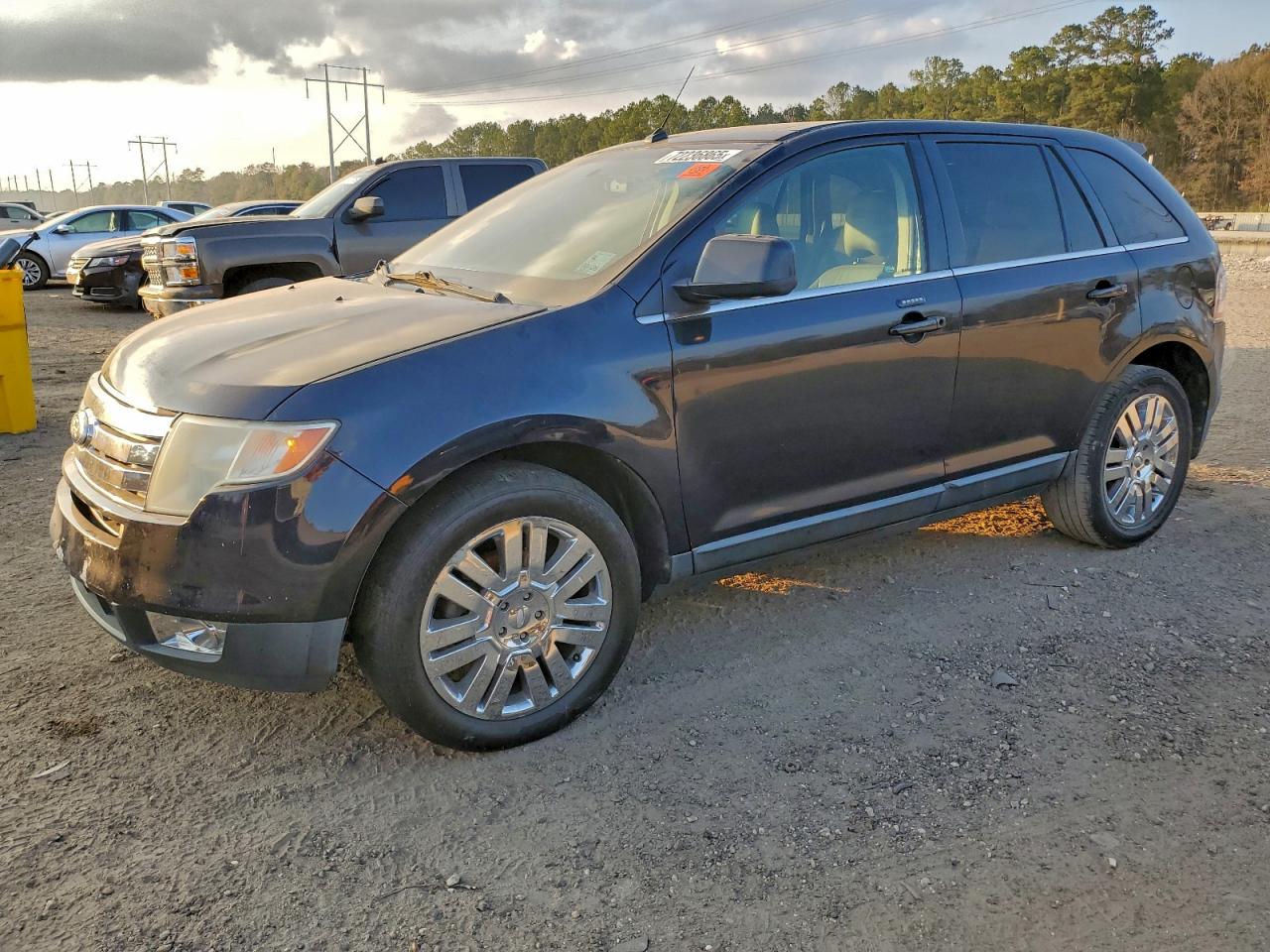 2010 Ford Edge Limited Black vin: 2FMDK3KC5ABA52644