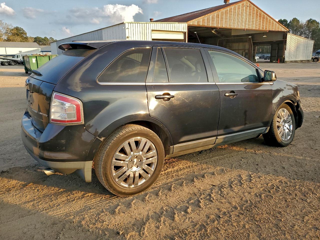 2010 Ford Edge Limited Black vin: 2FMDK3KC5ABA52644