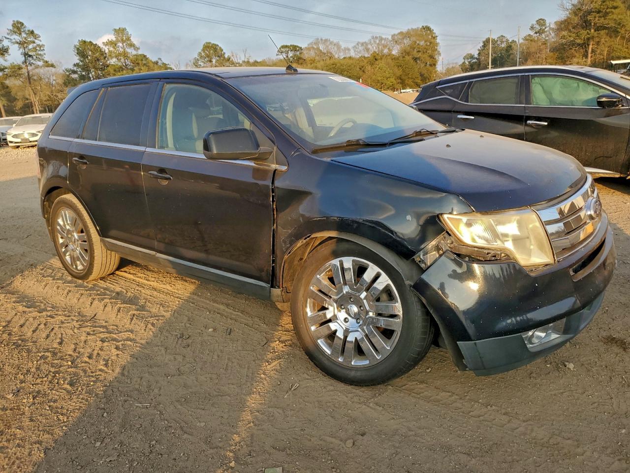 2010 Ford Edge Limited Black vin: 2FMDK3KC5ABA52644