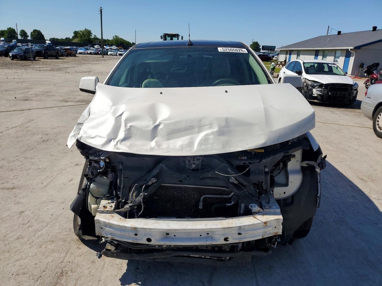 2010 Ford Edge Limited Белый vin: 2FMDK3KC5ABA70688