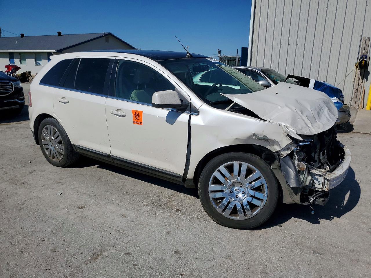 2010 Ford Edge Limited Белый vin: 2FMDK3KC5ABA70688