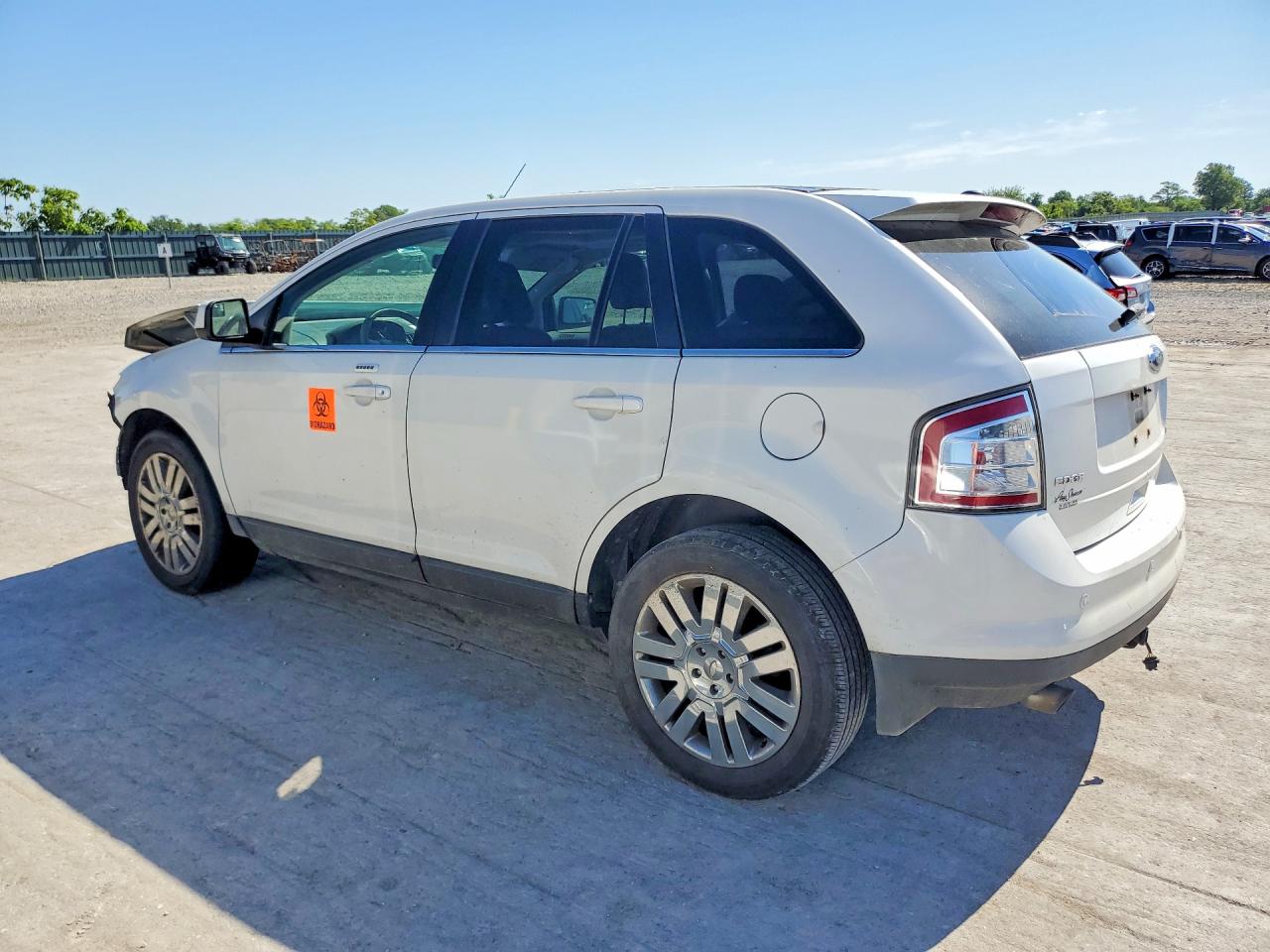 2010 Ford Edge Limited Белый vin: 2FMDK3KC5ABA70688