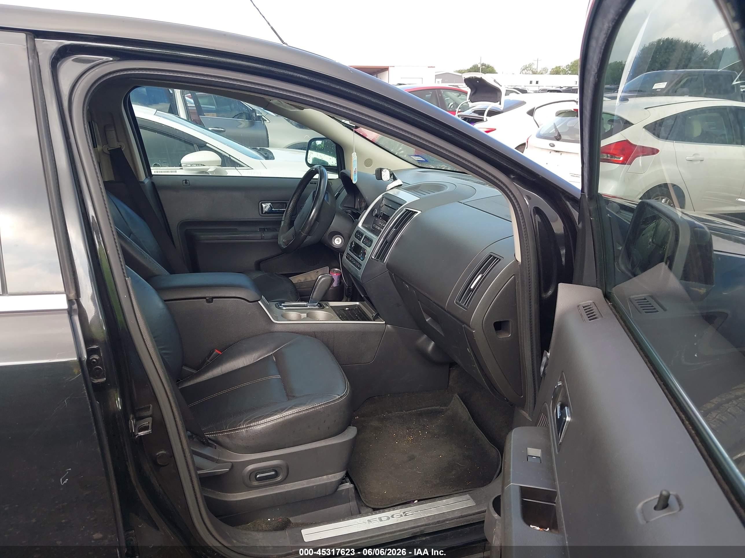 2010 Ford Edge Limited Черный vin: 2FMDK3KC5ABA84011