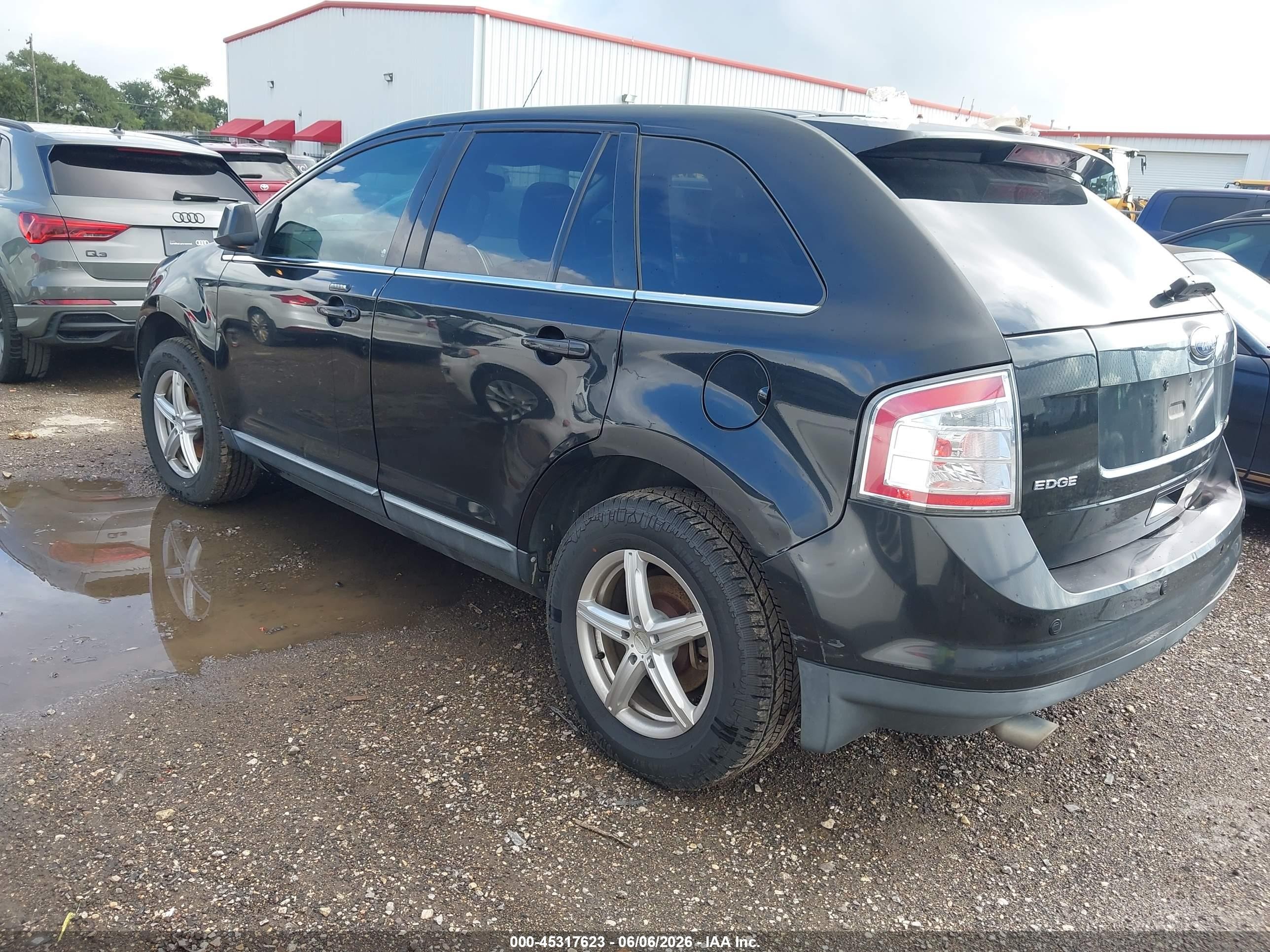 2010 Ford Edge Limited Черный vin: 2FMDK3KC5ABA84011