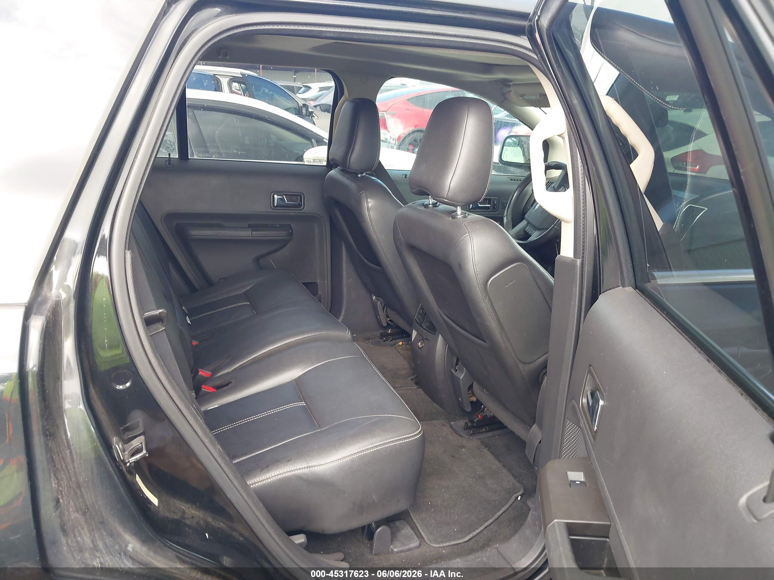 2010 Ford Edge Limited Черный vin: 2FMDK3KC5ABA84011