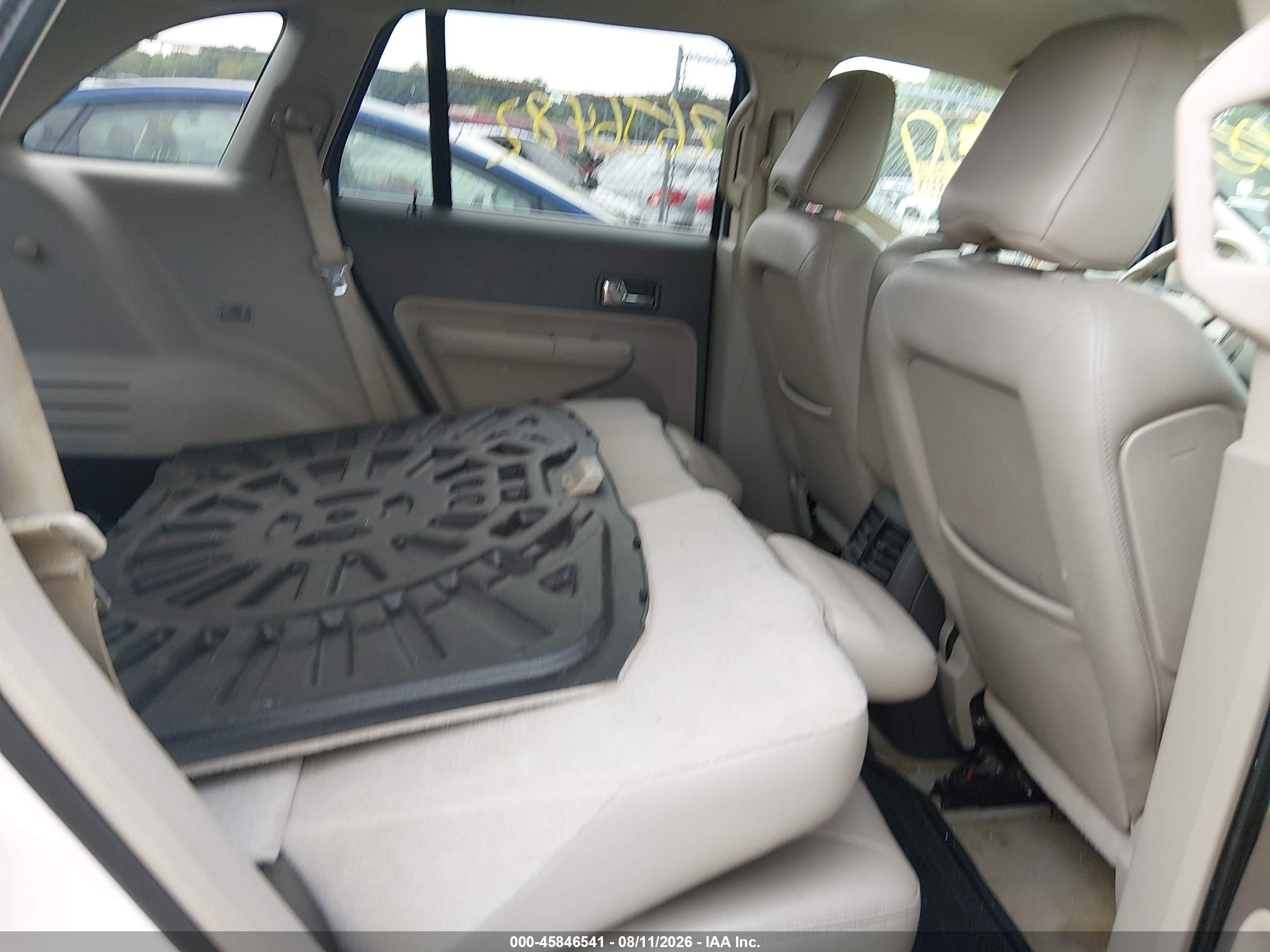 2010 Ford Edge Limited White vin: 2FMDK3KC5ABB39492