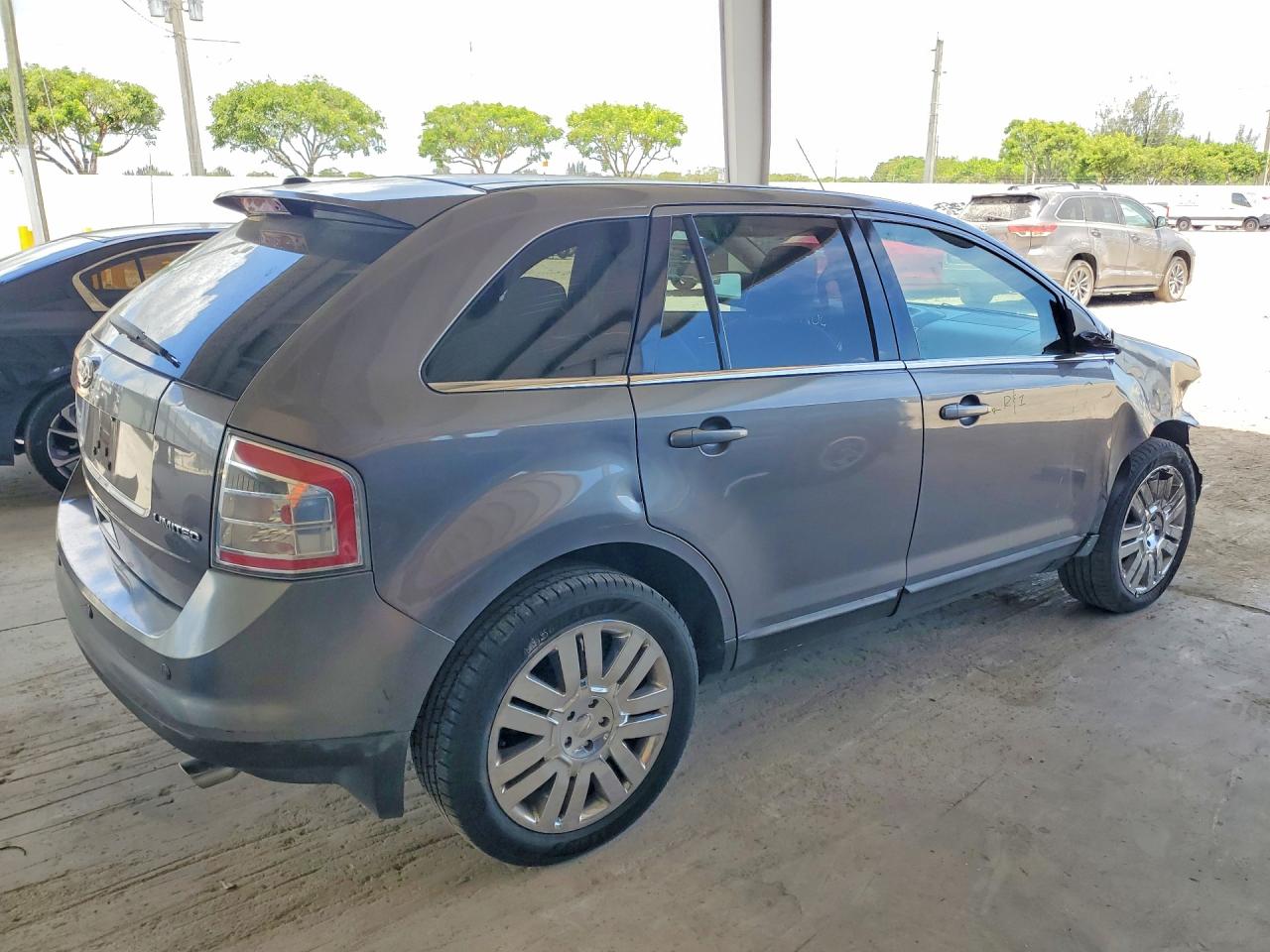 2010 Ford Edge Limited Gray vin: 2FMDK3KC5ABB62643