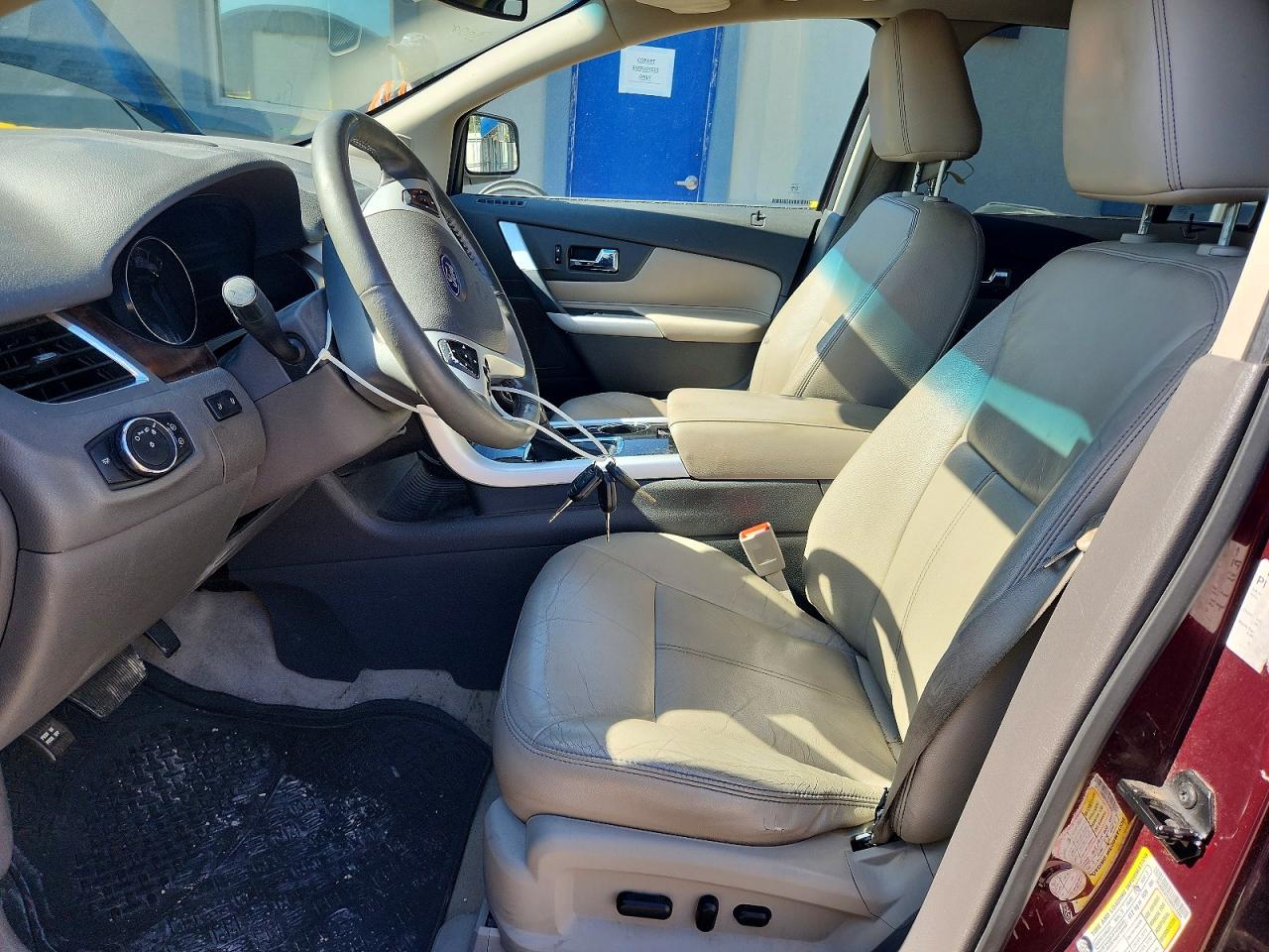2011 Ford Edge Limited Burgundy vin: 2FMDK3KC5BBA12761