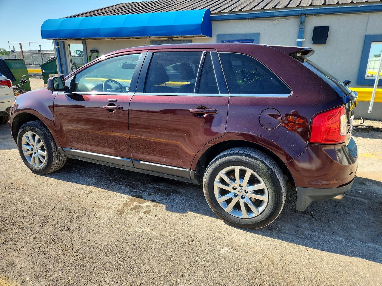 2011 Ford Edge Limited Burgundy vin: 2FMDK3KC5BBA12761