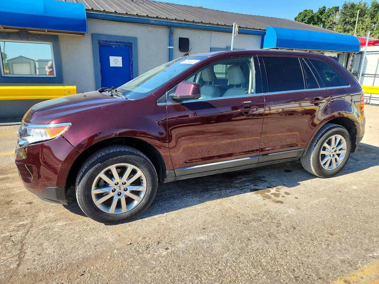 2011 Ford Edge Limited Burgundy vin: 2FMDK3KC5BBA12761