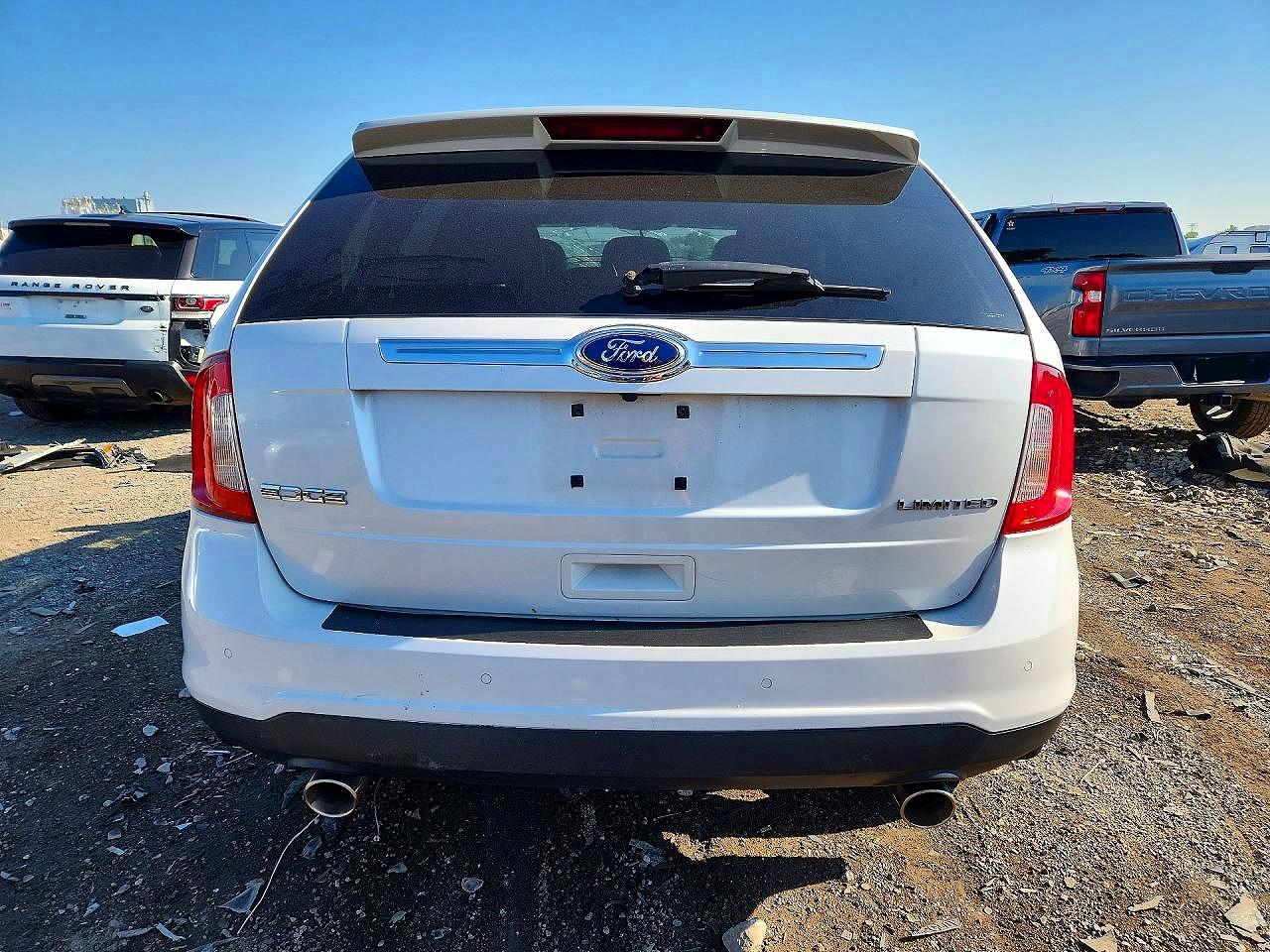 2011 Ford Edge Limited Белый vin: 2FMDK3KC5BBA15305