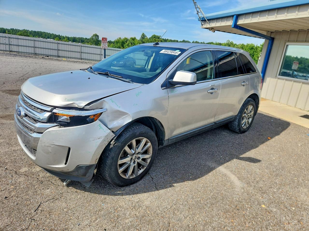 2011 Ford Edge Limited Gray vin: 2FMDK3KC5BBA16826