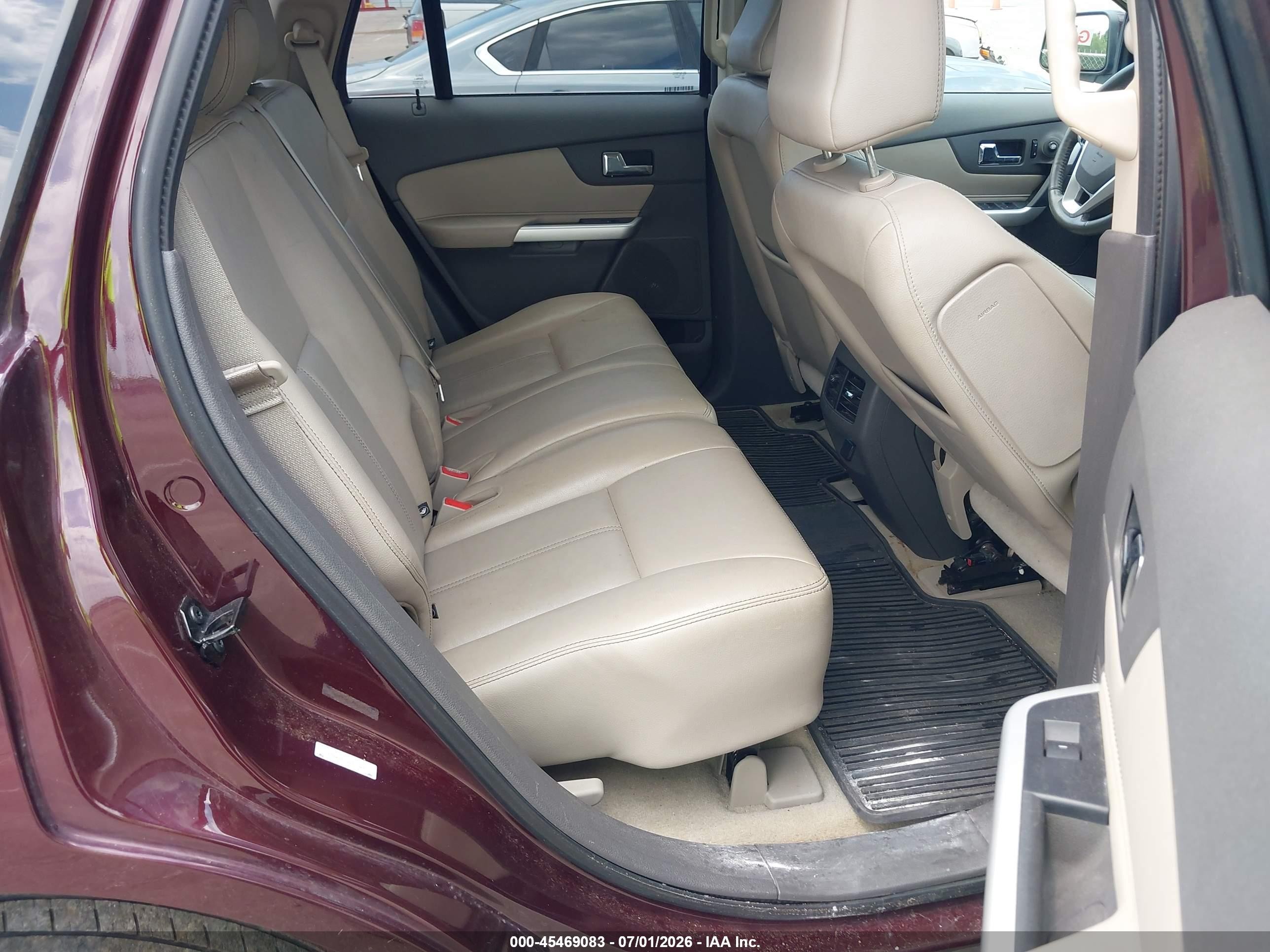 2011 Ford Edge Limited Темно-бордовый vin: 2FMDK3KC5BBA52418
