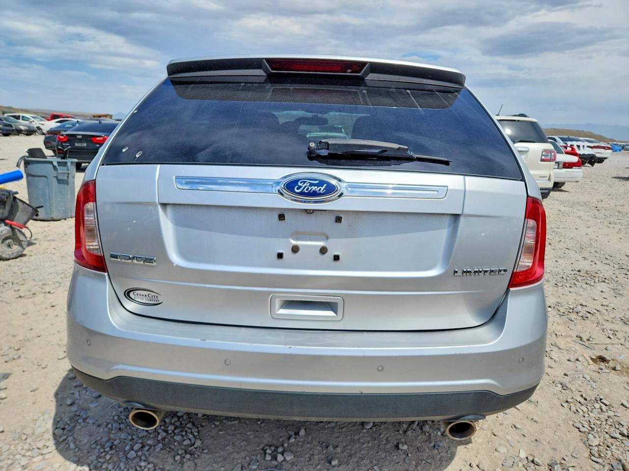2011 Ford Edge Limited Gray vin: 2FMDK3KC5BBA92028