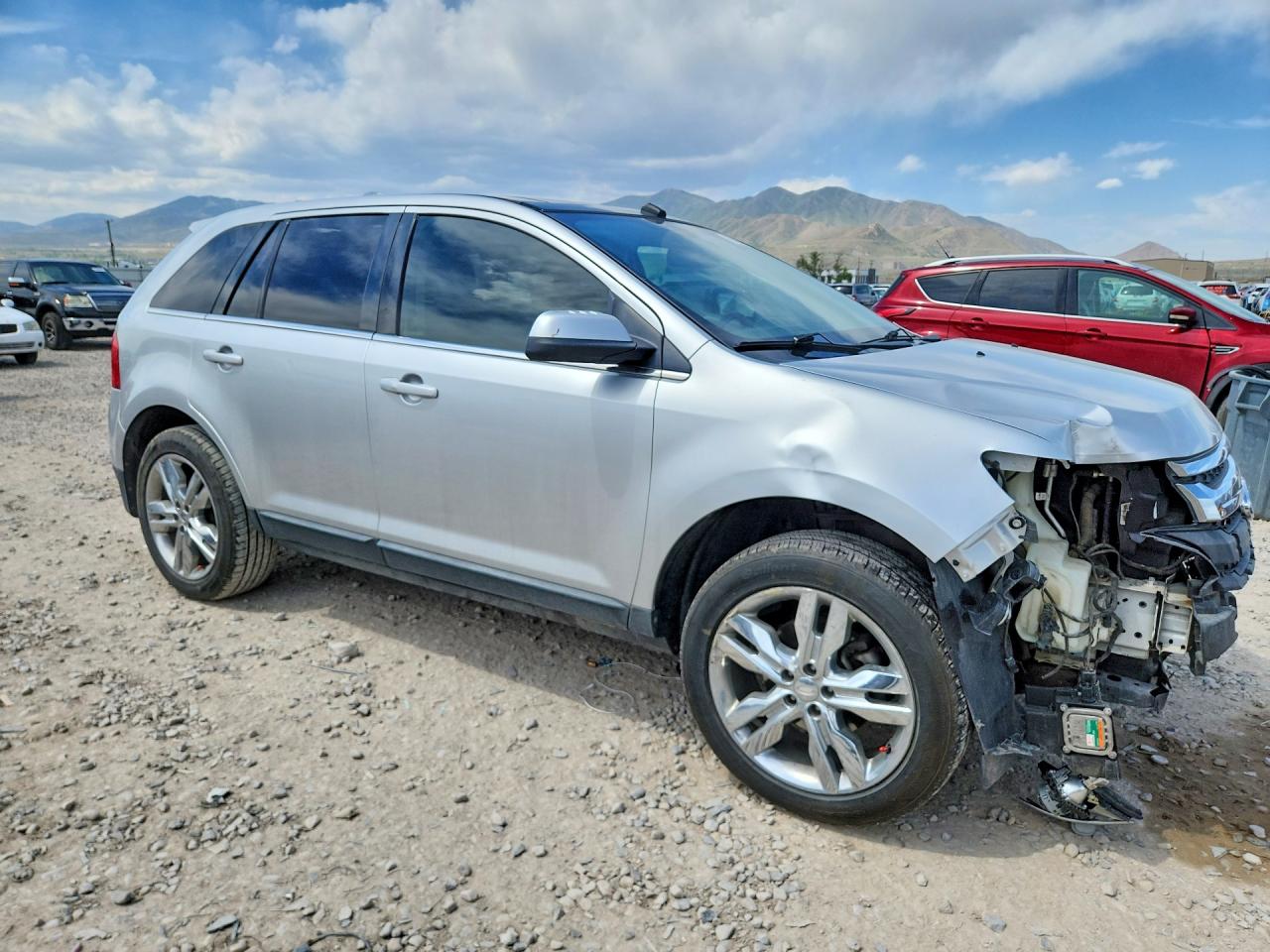 2011 Ford Edge Limited Gray vin: 2FMDK3KC5BBA92028