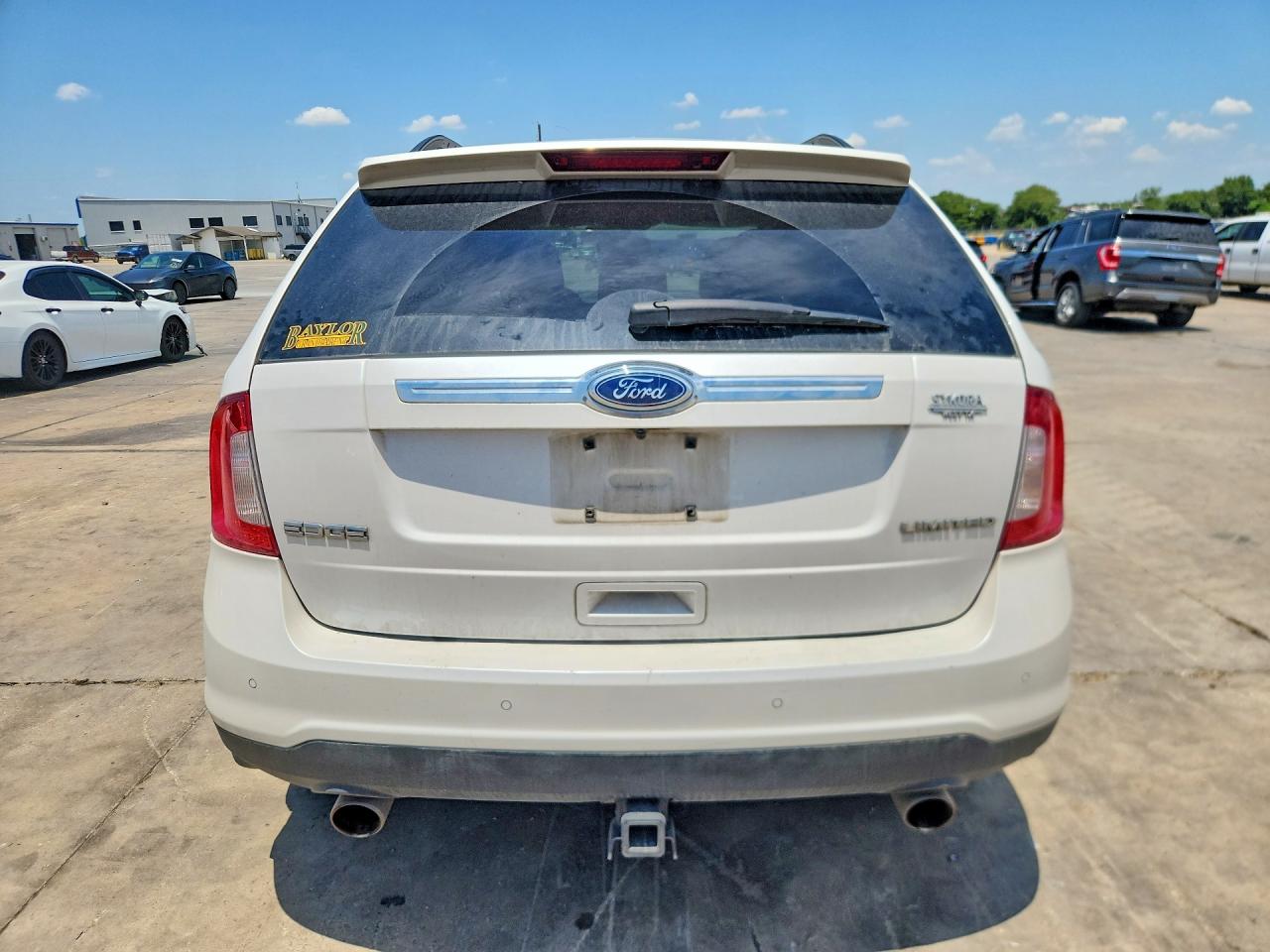 2011 Ford Edge Limited White vin: 2FMDK3KC5BBB18059