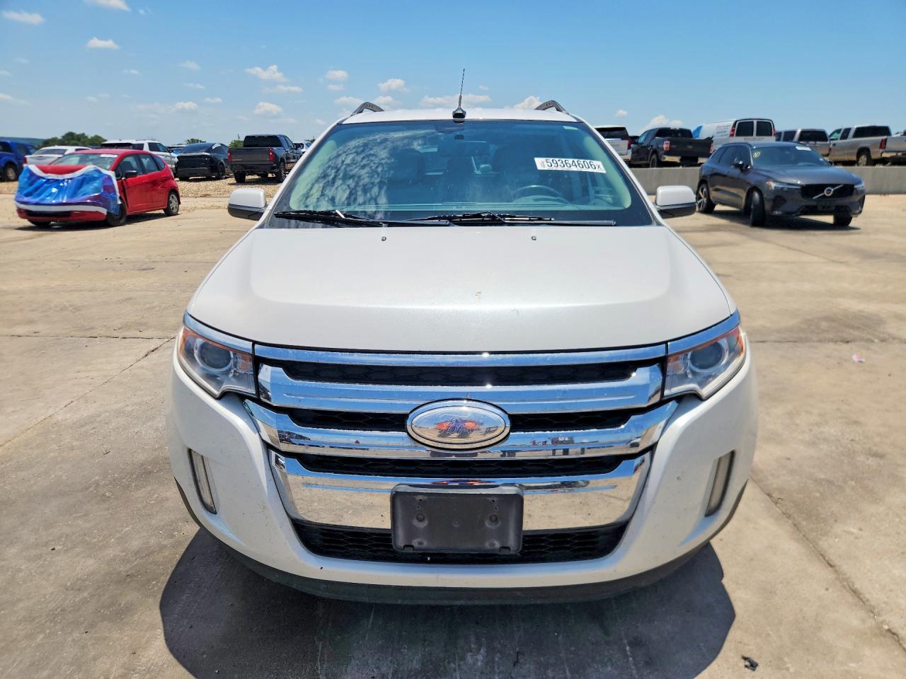 2011 Ford Edge Limited White vin: 2FMDK3KC5BBB18059