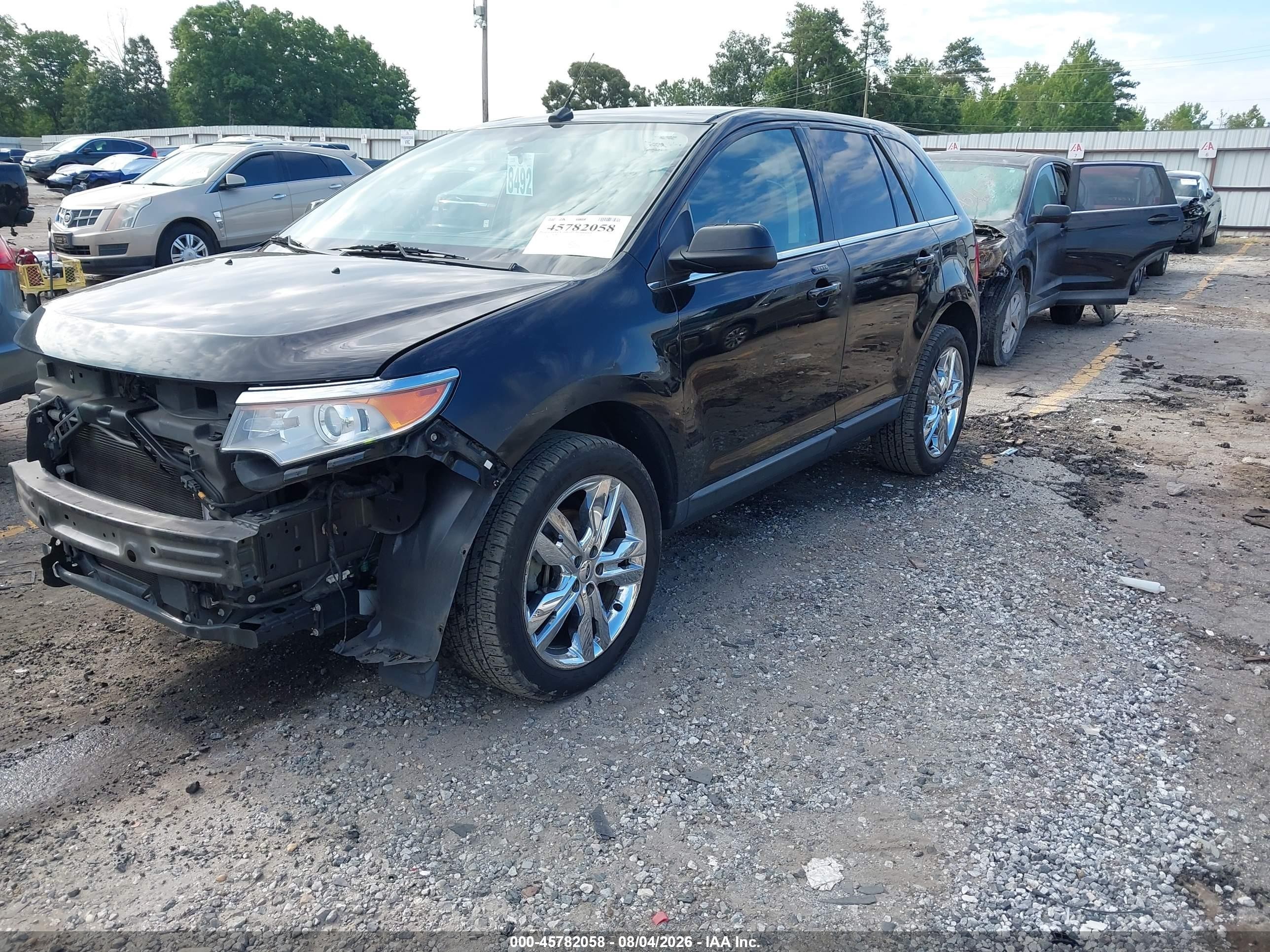 2011 Ford Edge Limited Black vin: 2FMDK3KC5BBB49909