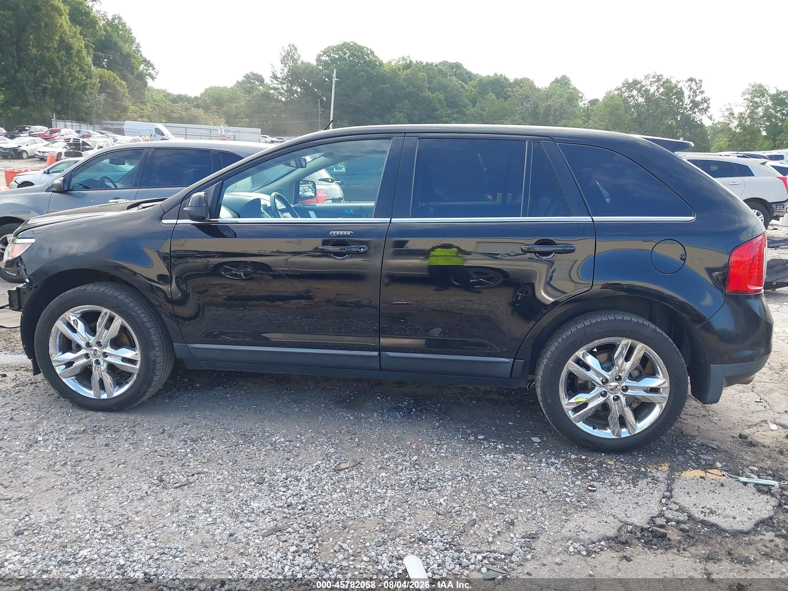 2011 Ford Edge Limited Black vin: 2FMDK3KC5BBB49909