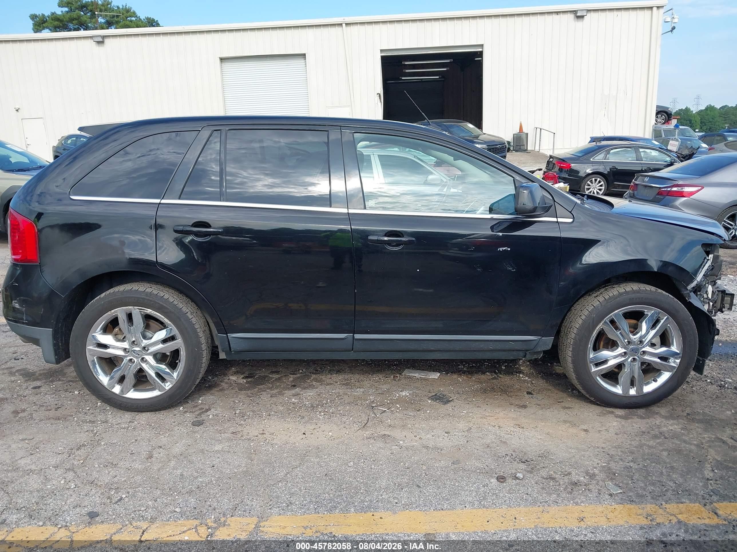 2011 Ford Edge Limited Black vin: 2FMDK3KC5BBB49909