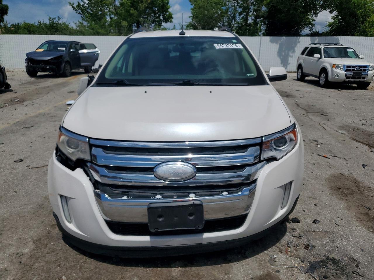 2011 Ford Edge Limited White vin: 2FMDK3KC5BBB54446