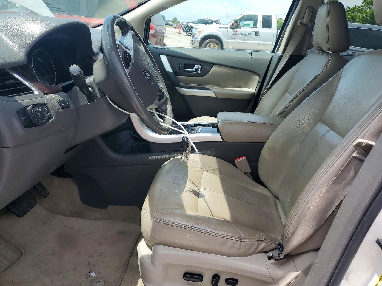2011 Ford Edge Limited White vin: 2FMDK3KC5BBB54446