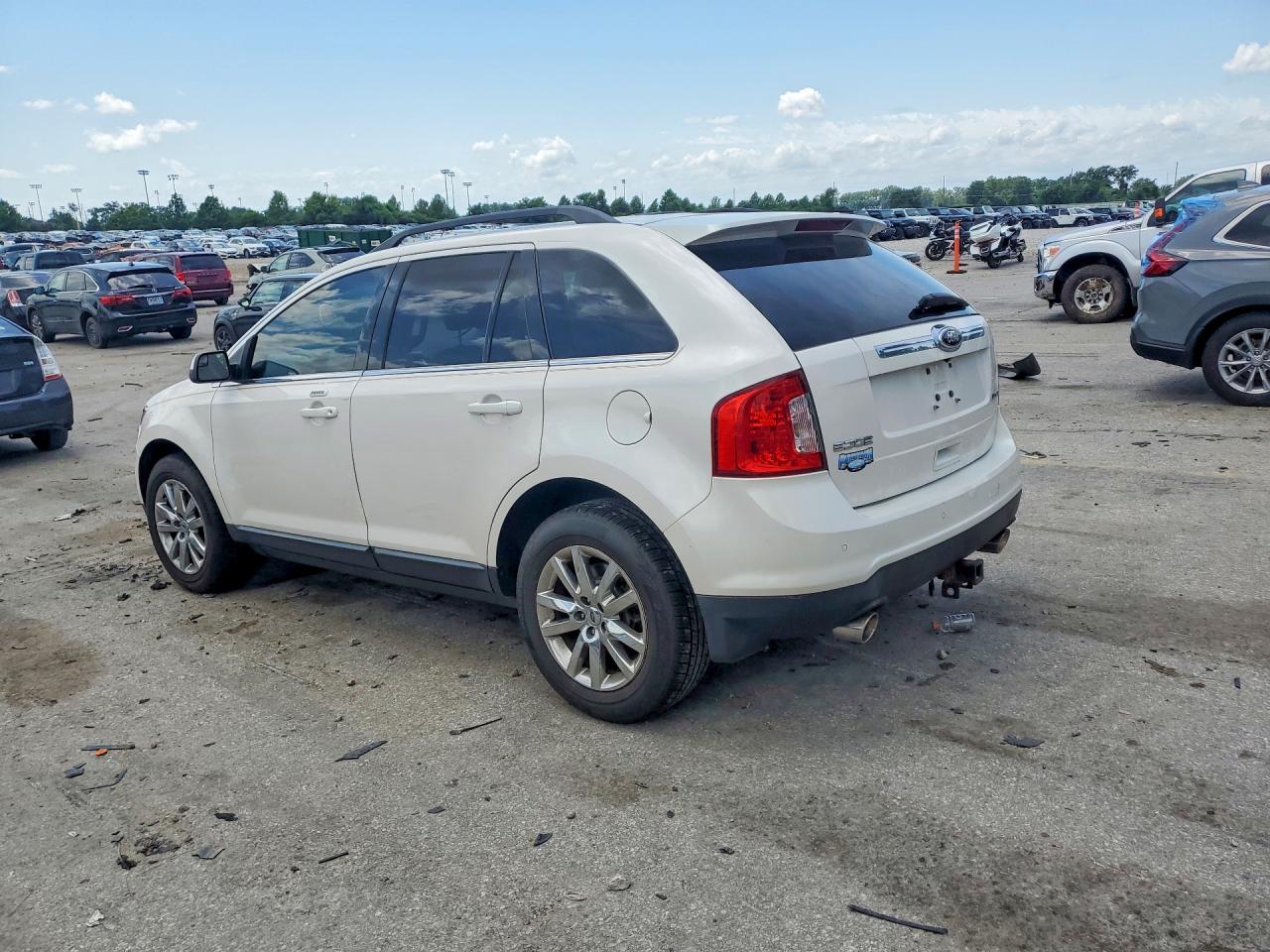 2011 Ford Edge Limited White vin: 2FMDK3KC5BBB54446
