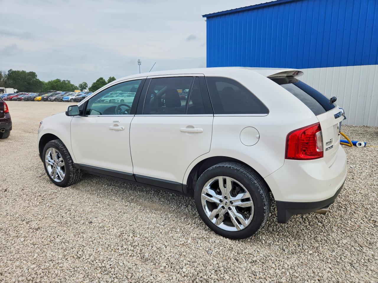 2011 Ford Edge Limited White vin: 2FMDK3KC5BBB64846