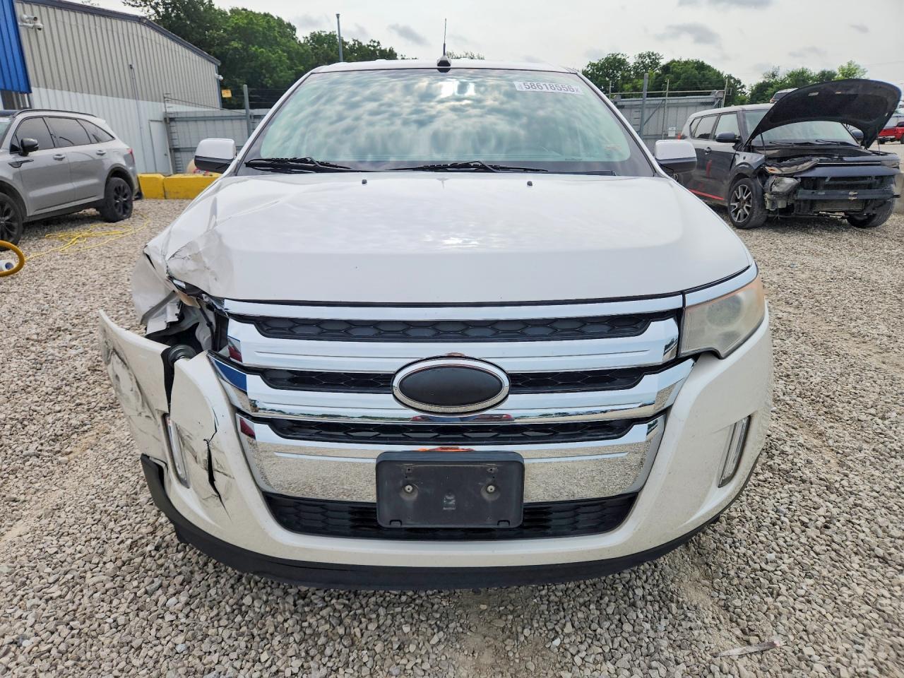 2011 Ford Edge Limited White vin: 2FMDK3KC5BBB64846